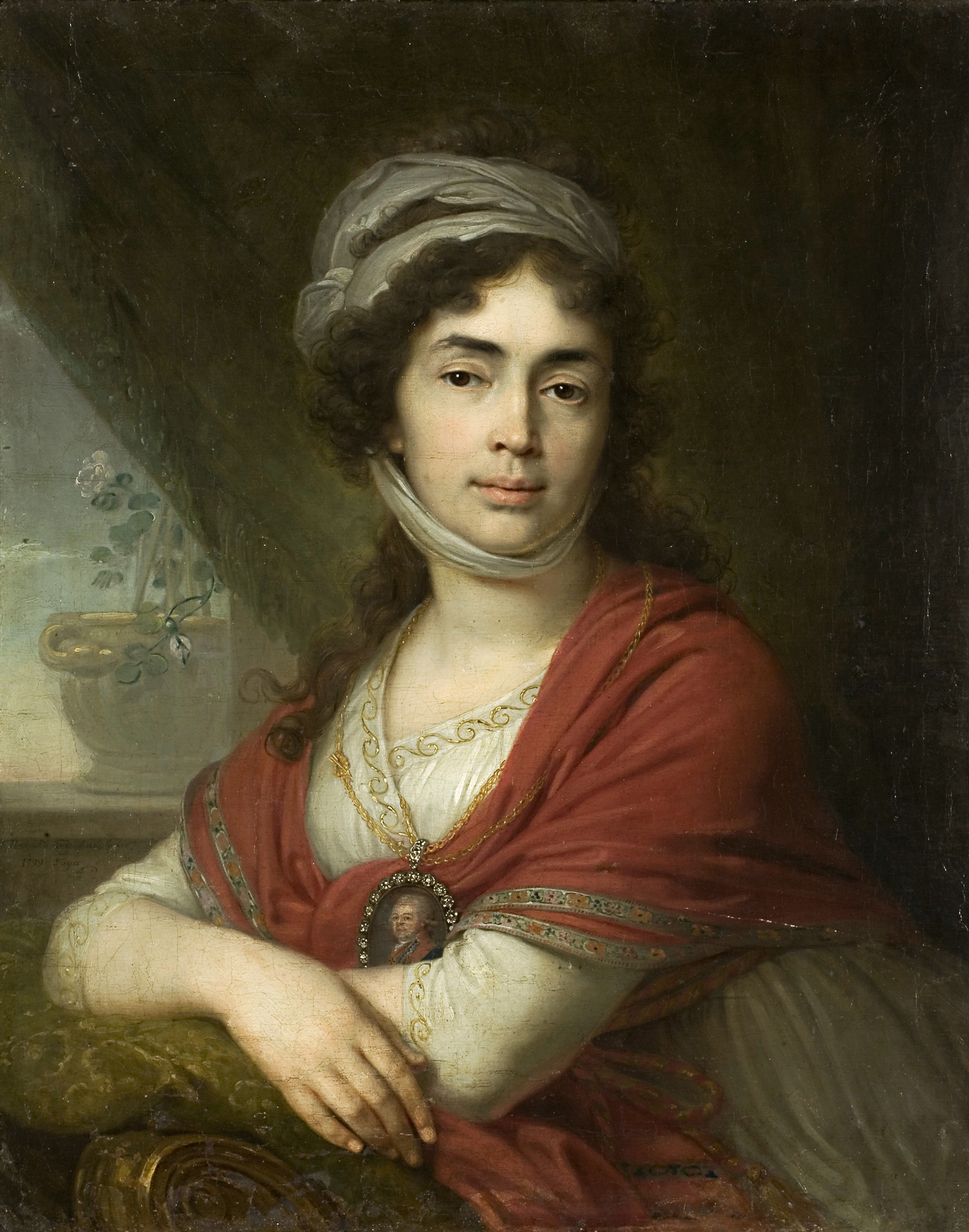 Боровиковский. Портрет М.Д.Дуниной. 1799