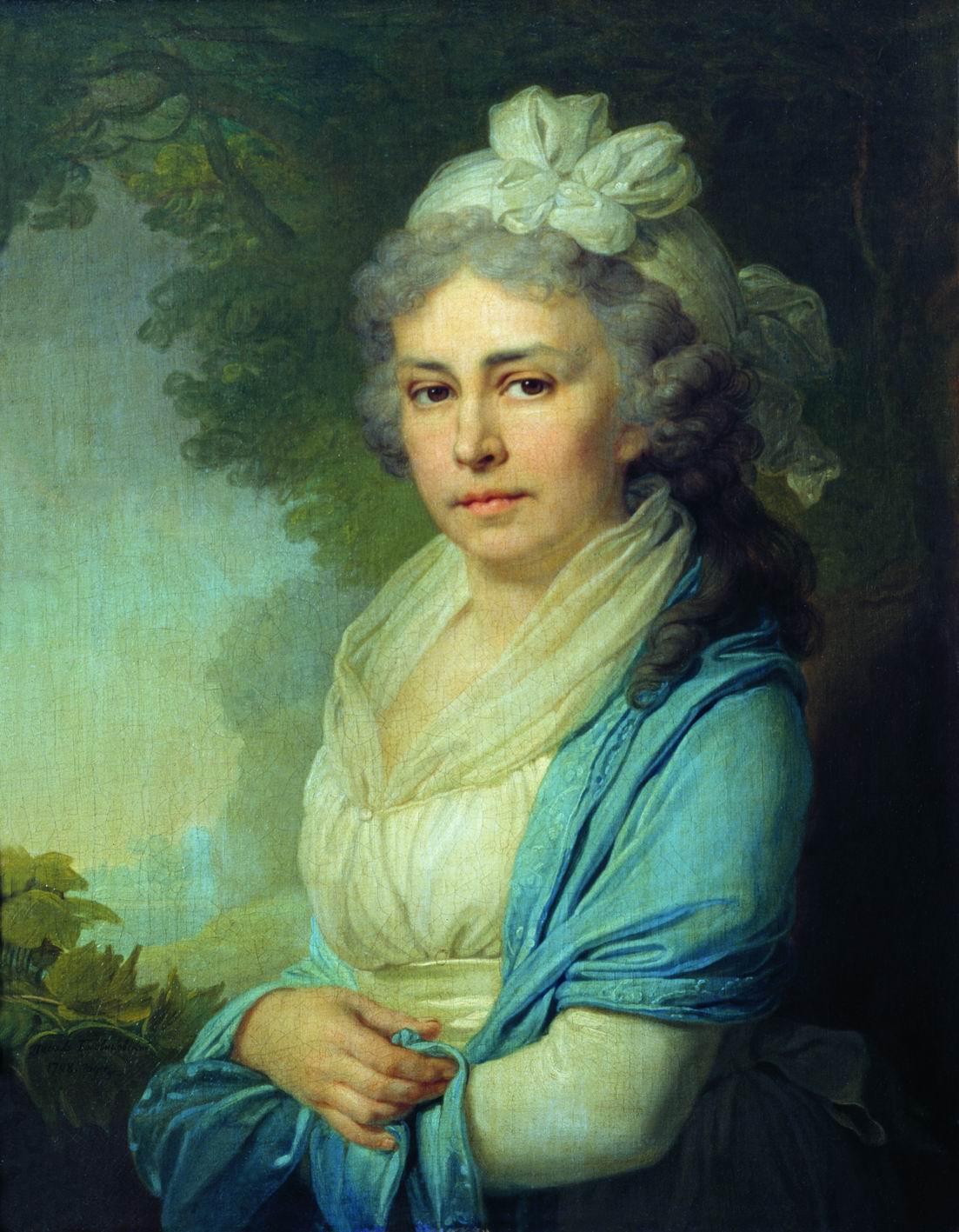 Боровиковский. Портрет Е.И.Неклюдовой. 1798