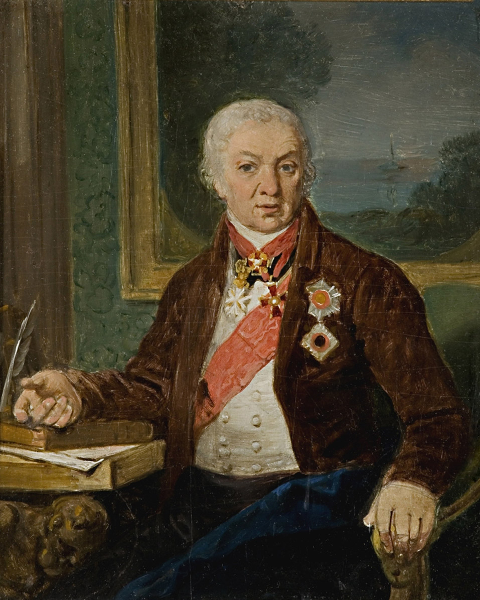 Боровиковский. Портрет Д.П.Трощинского. 1816 (?)