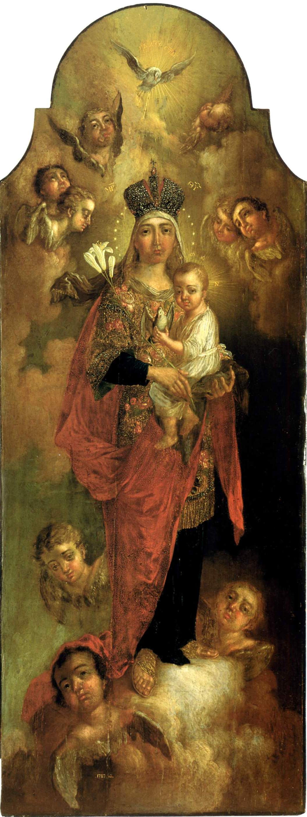 Боровиковский. Богоматерь с младенцем . 1787