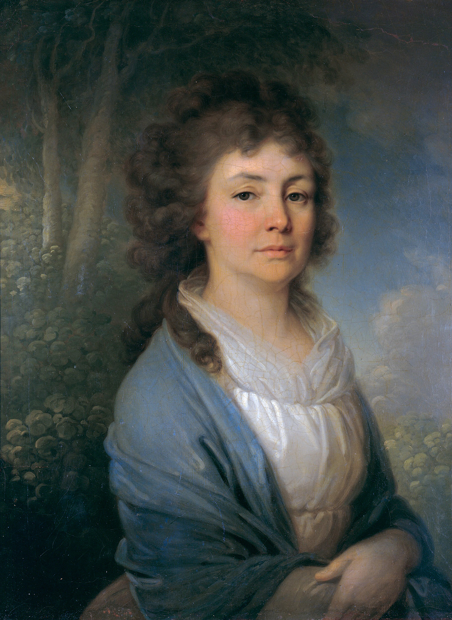 Боровиковский. Портрет В.И. Арсеньевой . 1795
