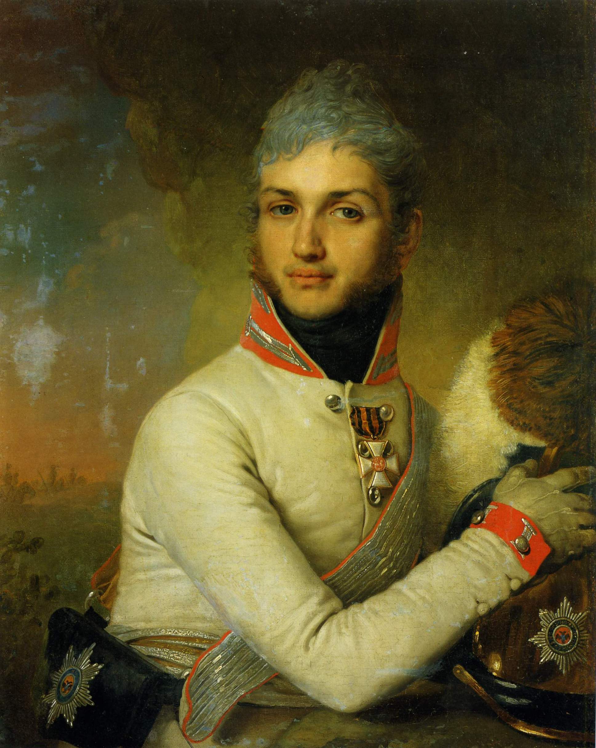 Боровиковский. Портрет князя Н.Г. Репнина-Волконского . 1806