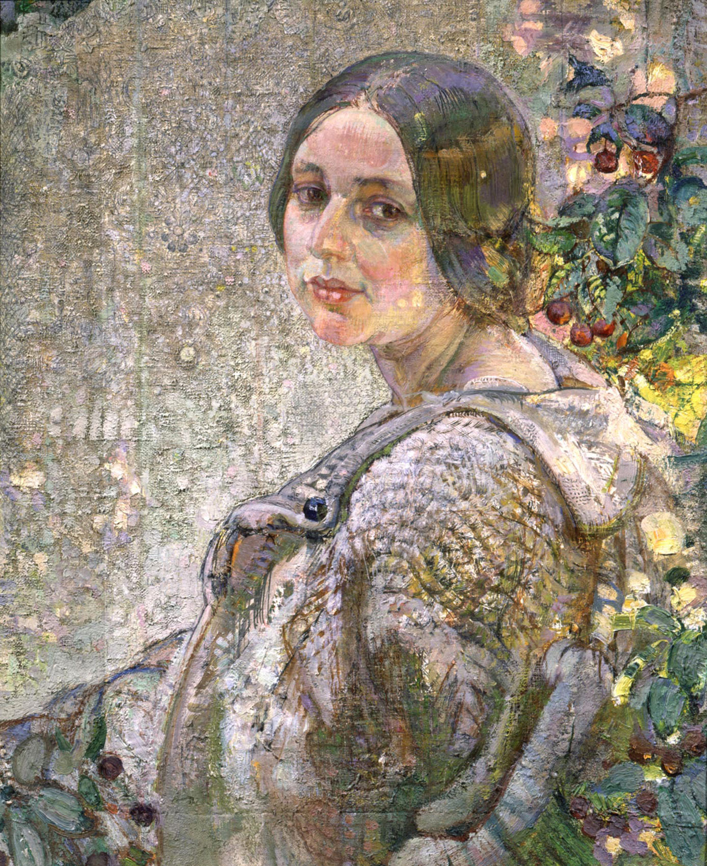 Савинов. Портрет жены художника. 1909