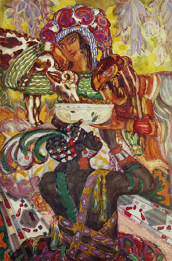 Судейкин. Восточная сказка. 1910-е