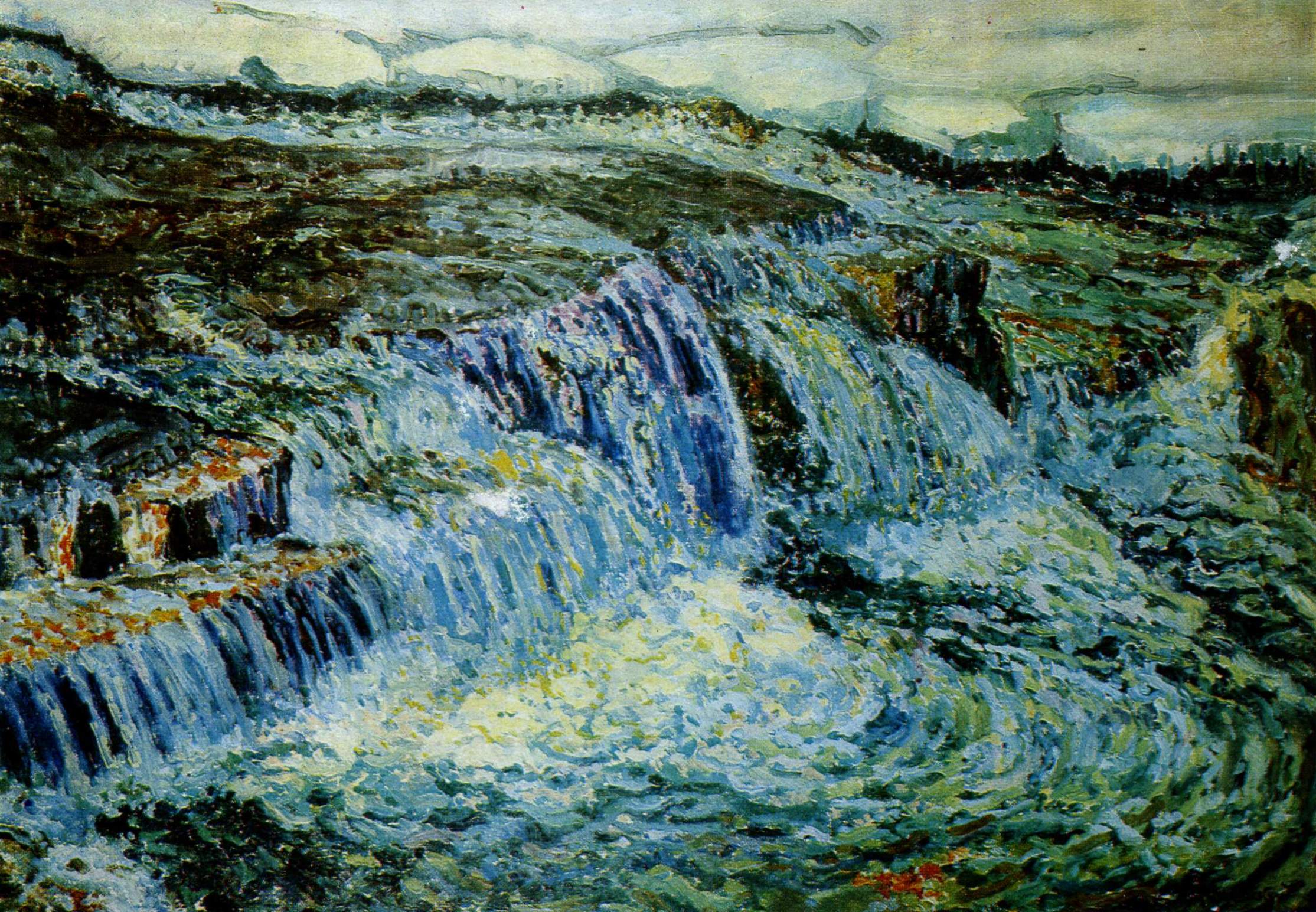 Судейкин. Водопад. Начало 1900-х