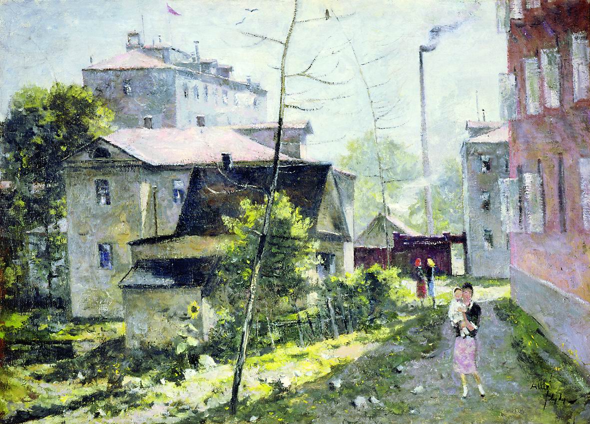 Шевченко А.. Проходной двор. 1944