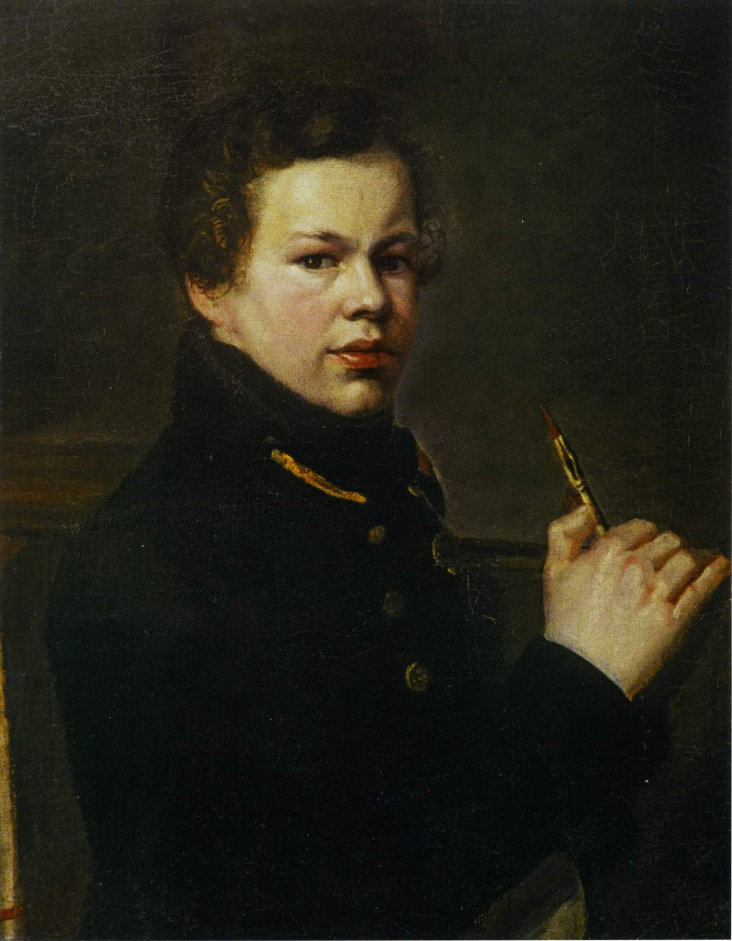Варнек. Портрет молодого художника. Начало 1800-х