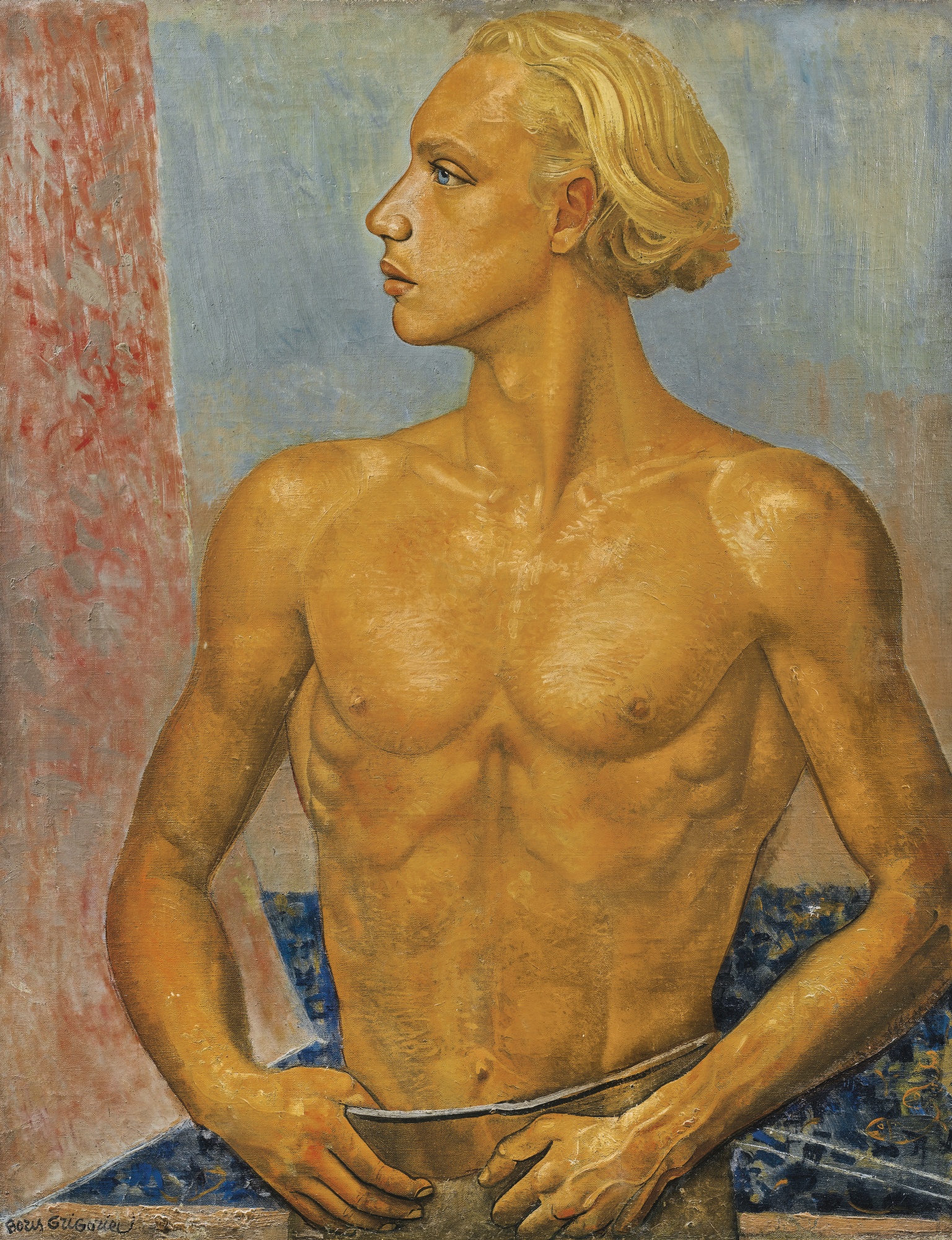 Григорьев Б.. Портрет сына художника. 1931
