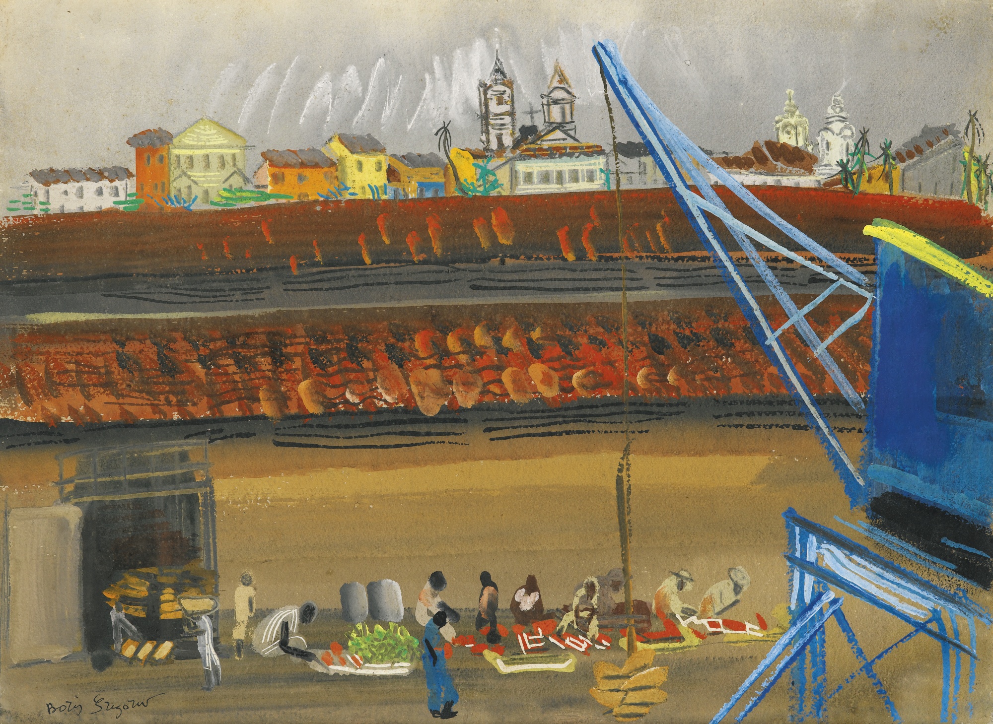 Григорьев Б.. Два вида Бразилии-2. 1936