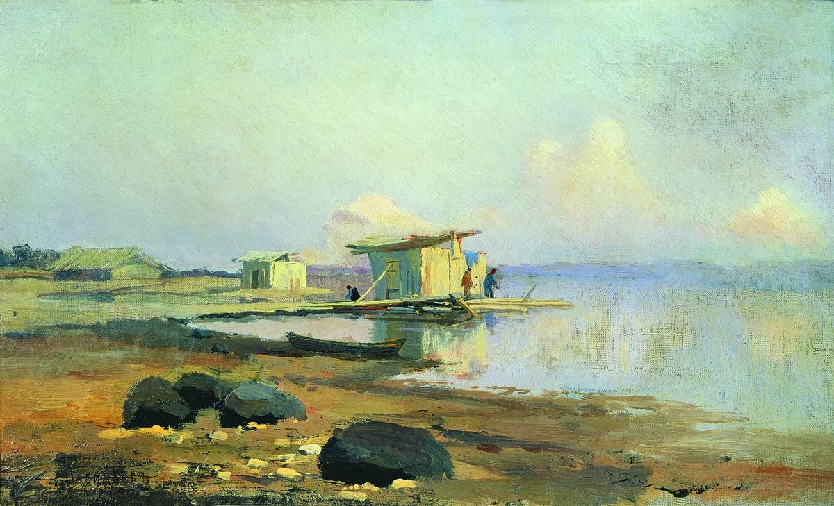 Васильев Ф.. Берег. Штиль. 1867