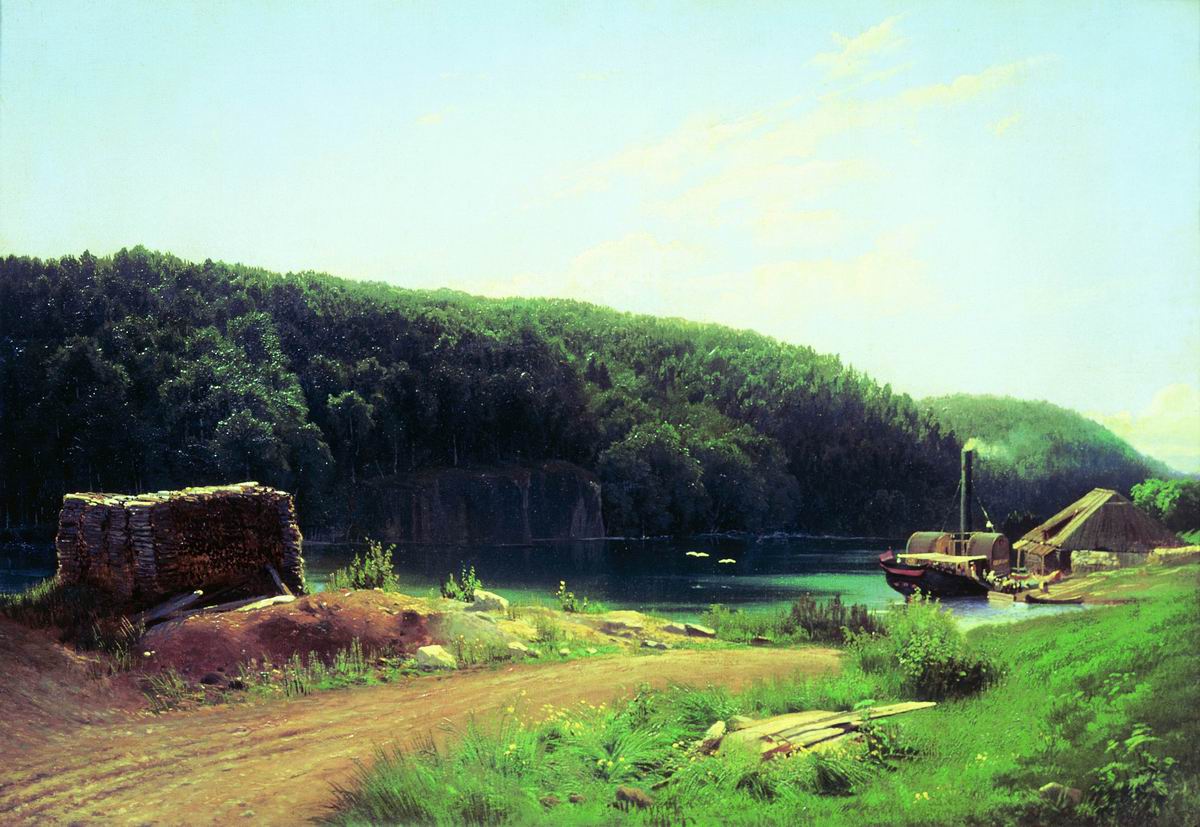 Васильев Ф.. На острове Валааме. 1869