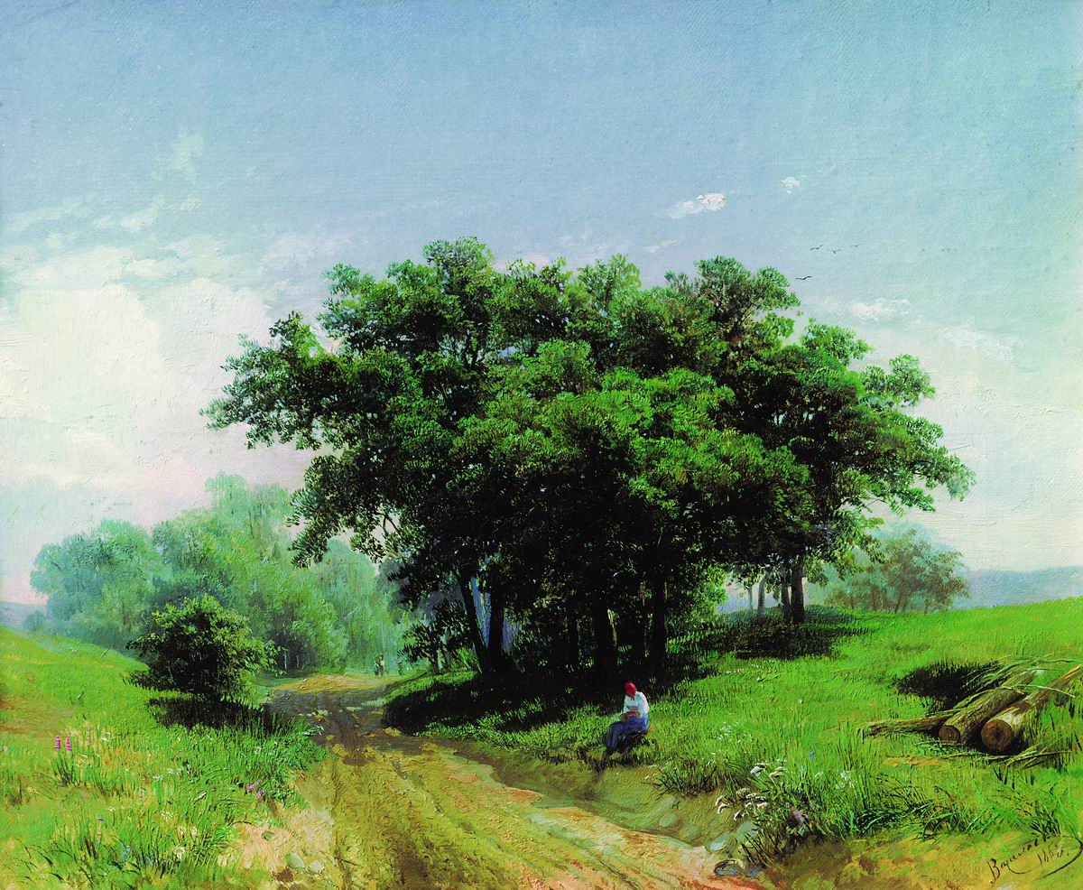 Васильев Ф.. Летний жаркий день. 1869
