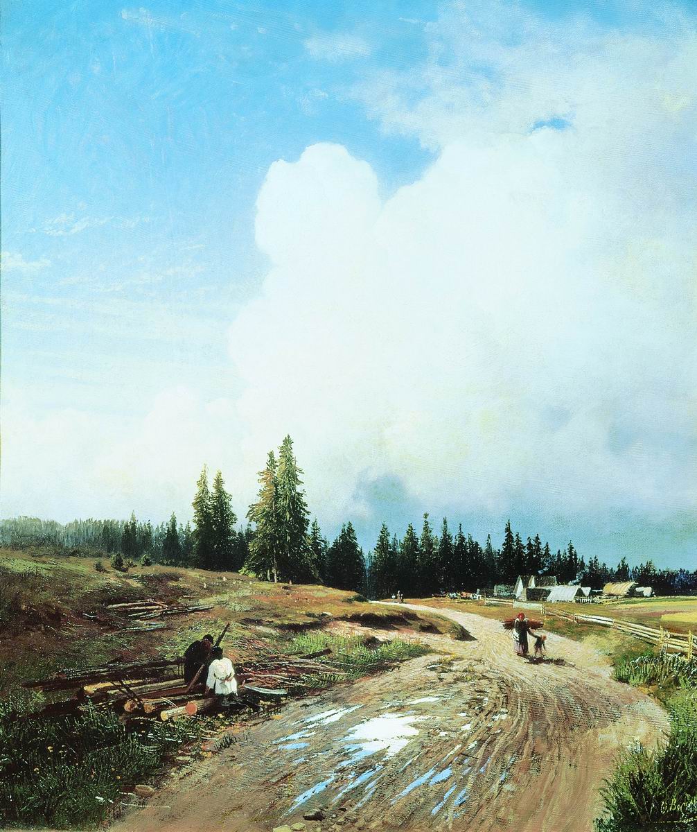Васильев Ф.. После грозы. 1868
