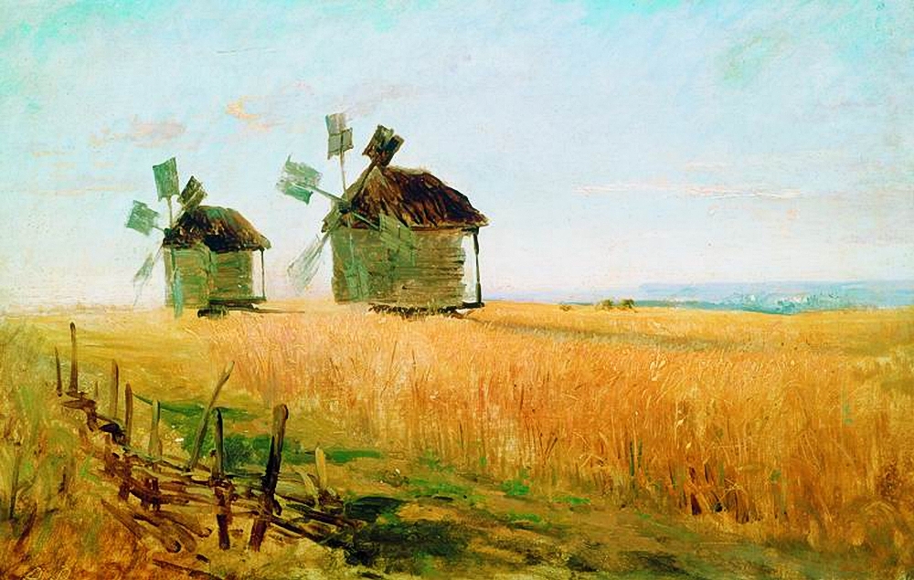 Васильев Ф.. Рожь. 1870