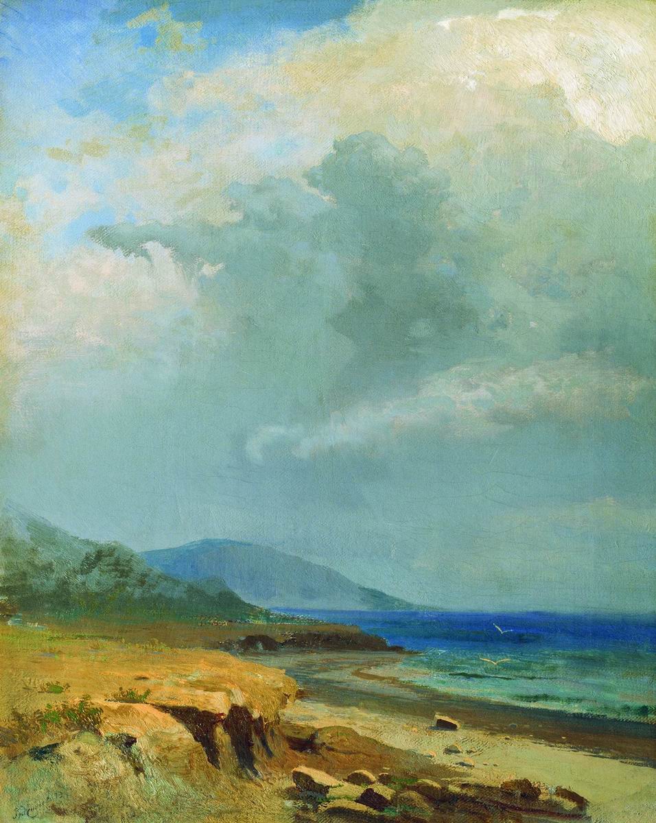 Васильев Ф.. Пейзаж. Крым. 1871-1873
