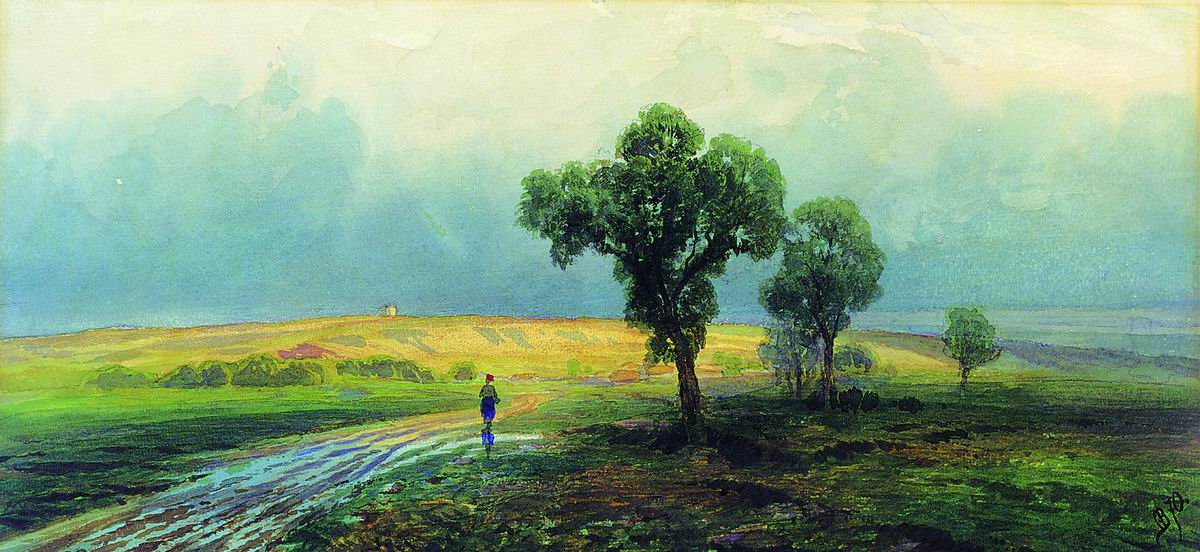 Васильев Ф.. После проливного дождя. 1870