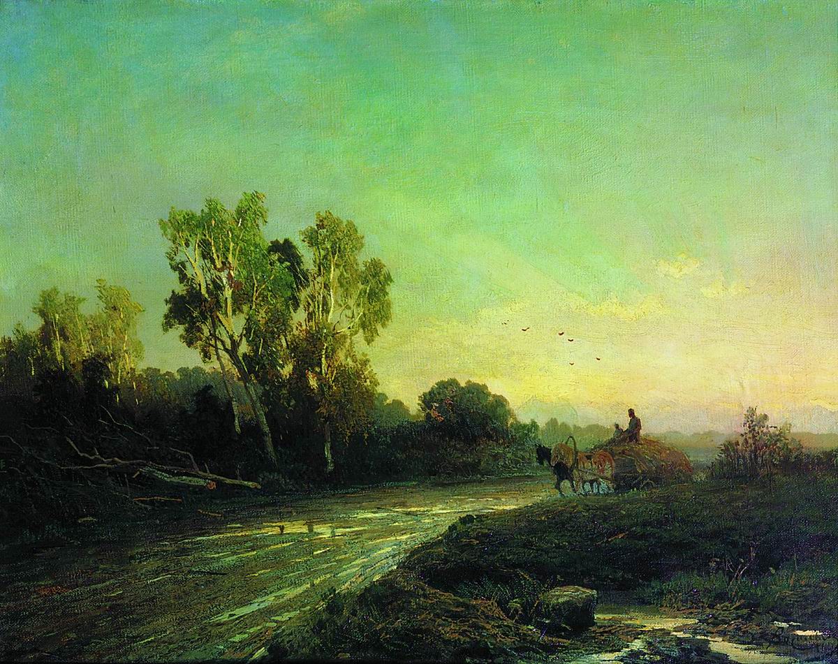 Васильев Ф.. После дождя. 1869