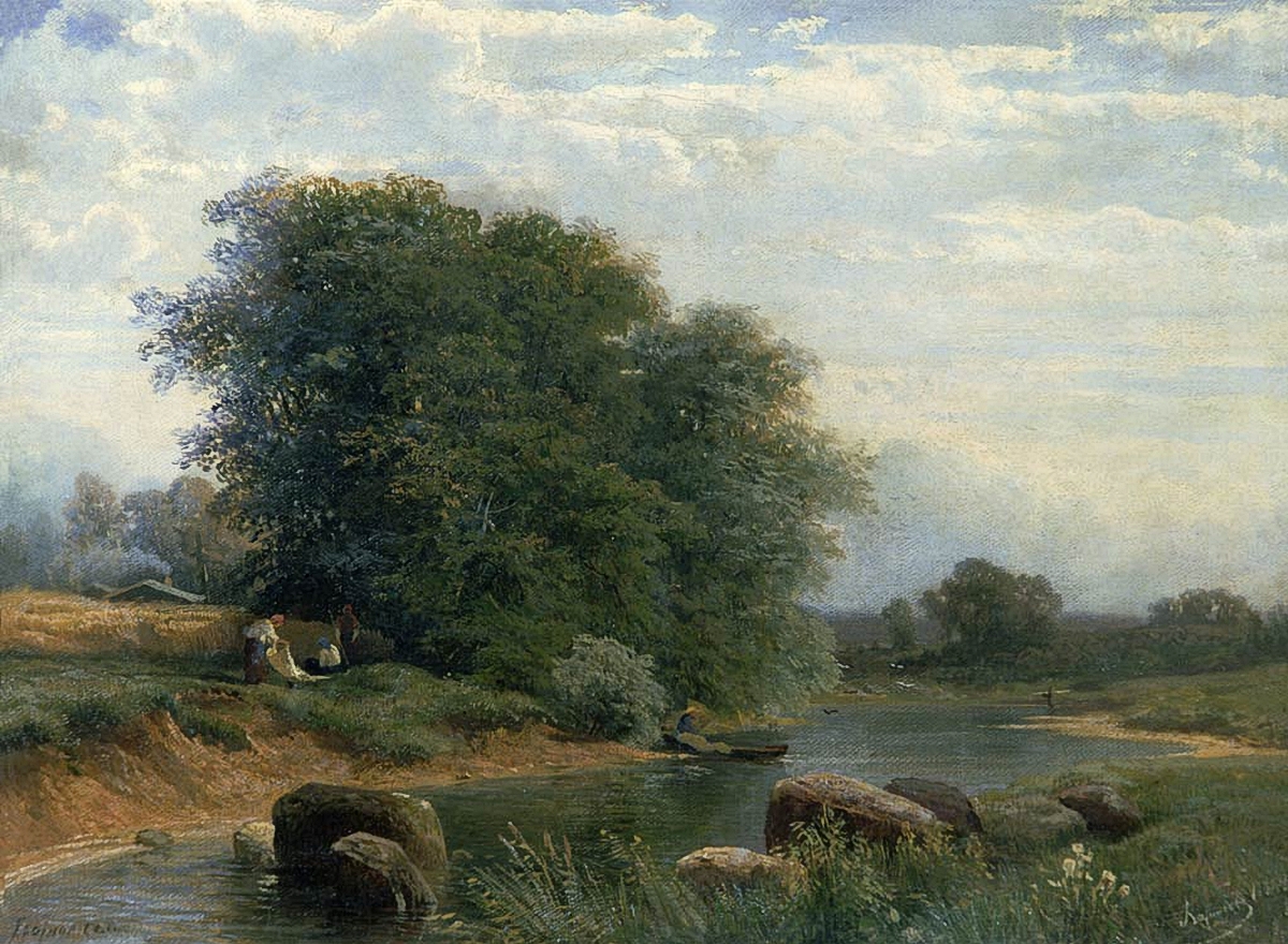 Васильев Ф.. Близ Красного Села. 1868