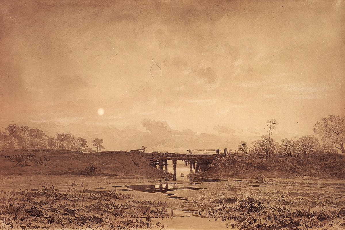 Васильев Ф.. Вечер. 1869-1871