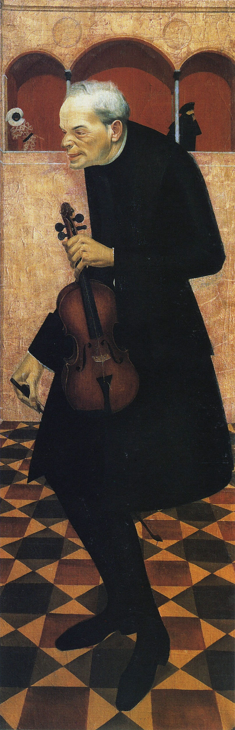 Яковлев А.Е.. Скрипач. 1915