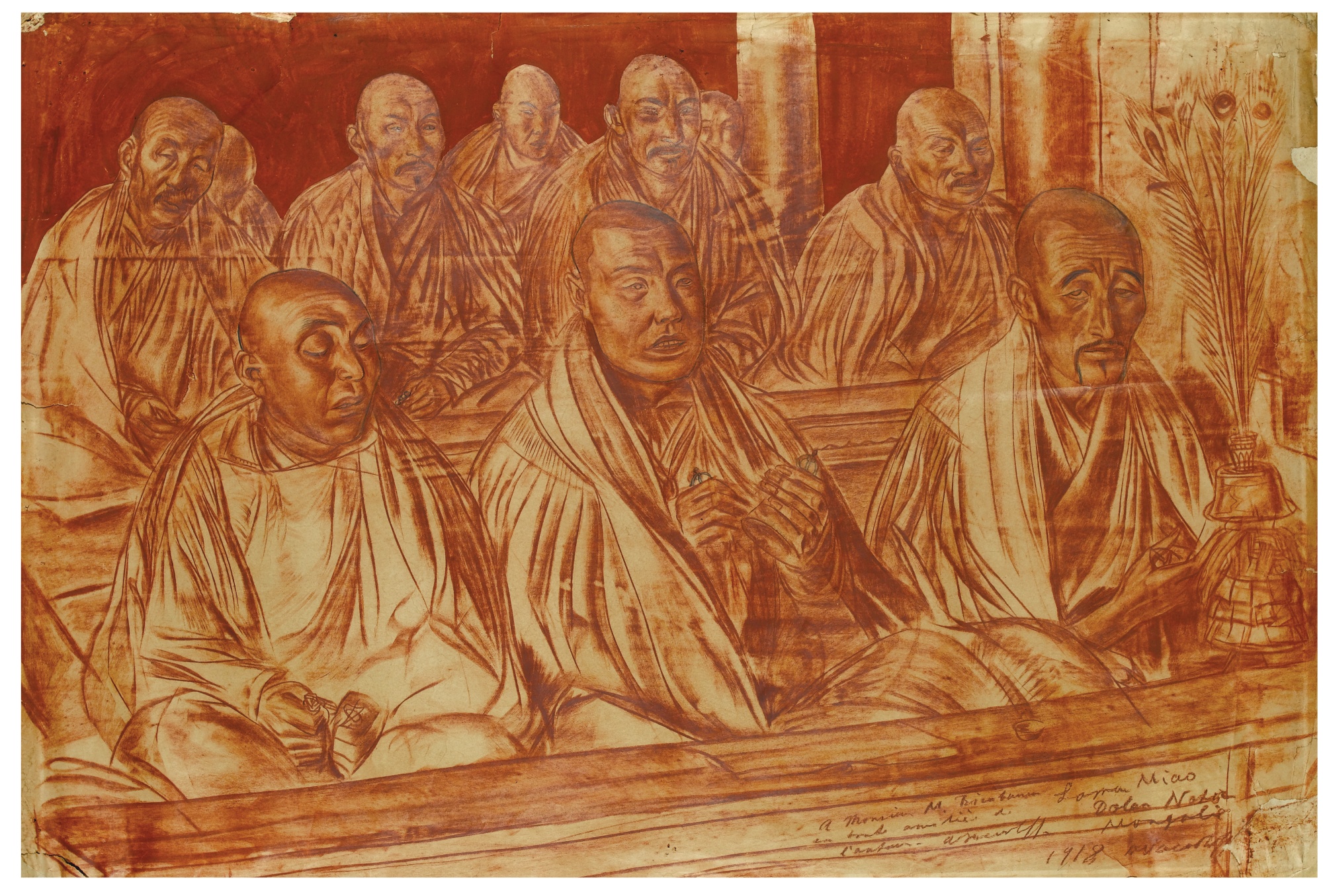 Яковлев А.Е.. Монгольские ламы. 1918