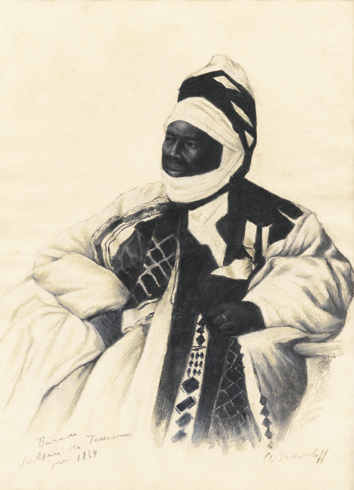 Яковлев А.Е.. Султан Бармоу из Тессаоуа. 1924