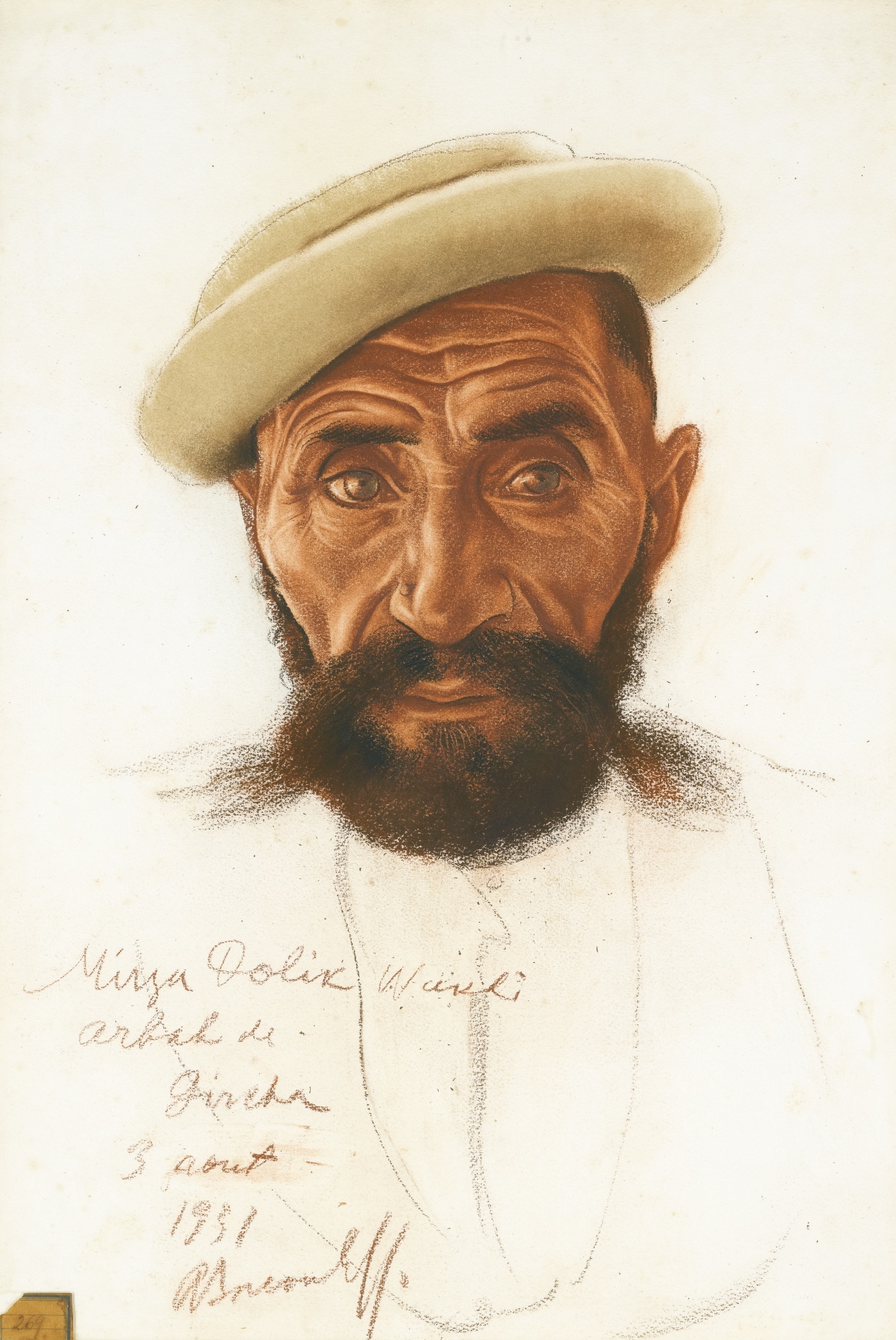 Яковлев А.Е.. Портрет Мирзы Долик. 1931