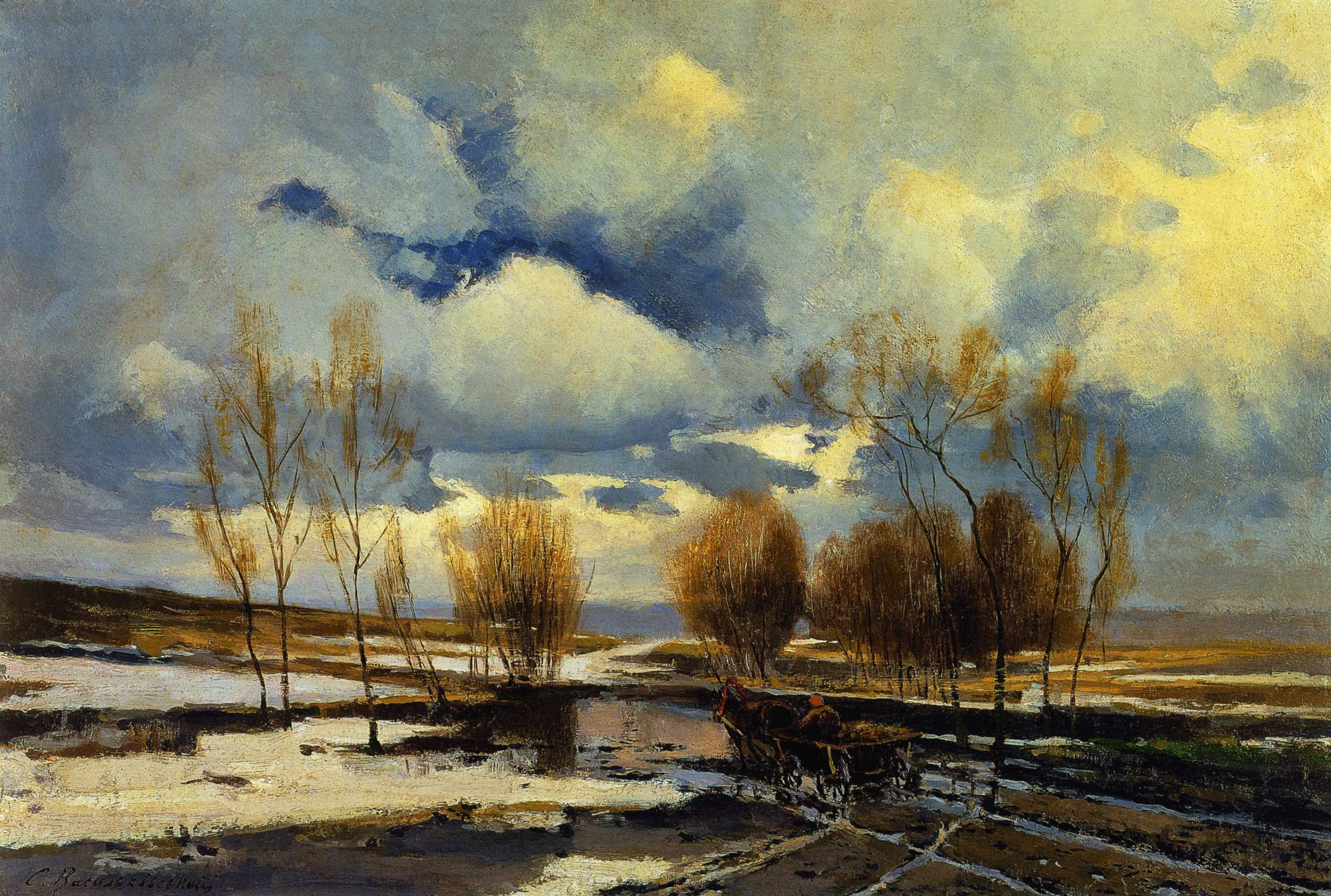 Васильковский. Бездорожье . Ок. 1900