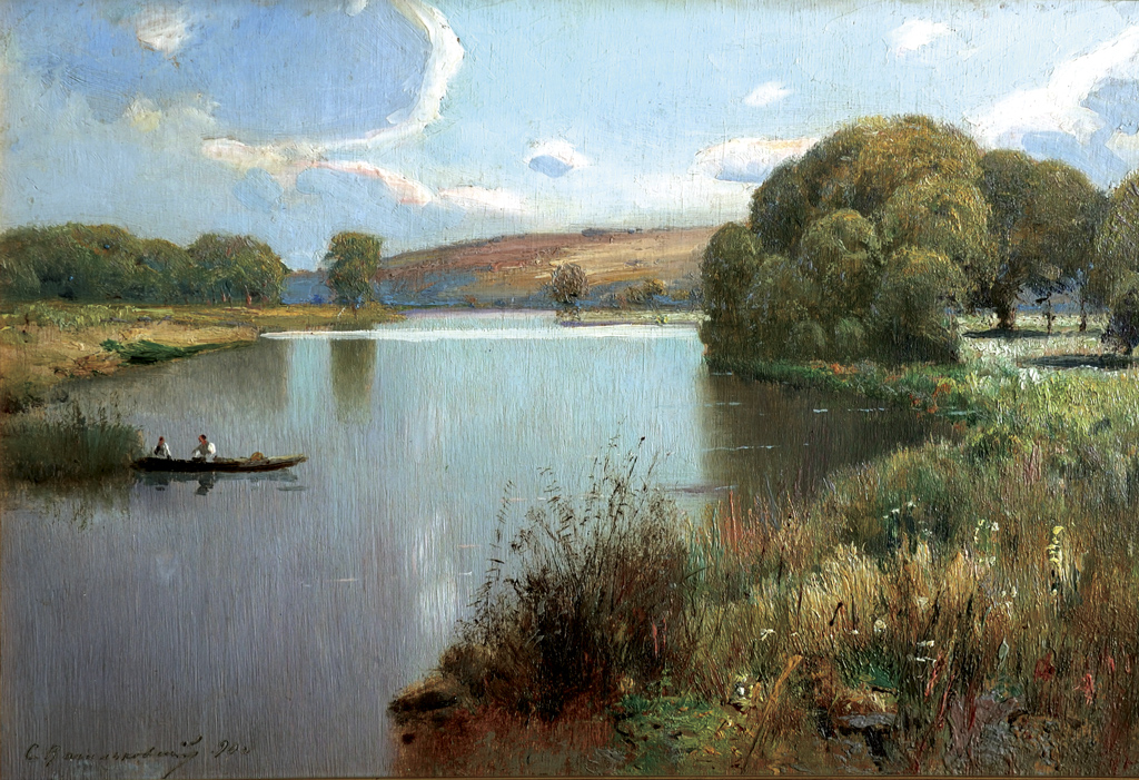 Васильковский. Река. Полдень. 1890 