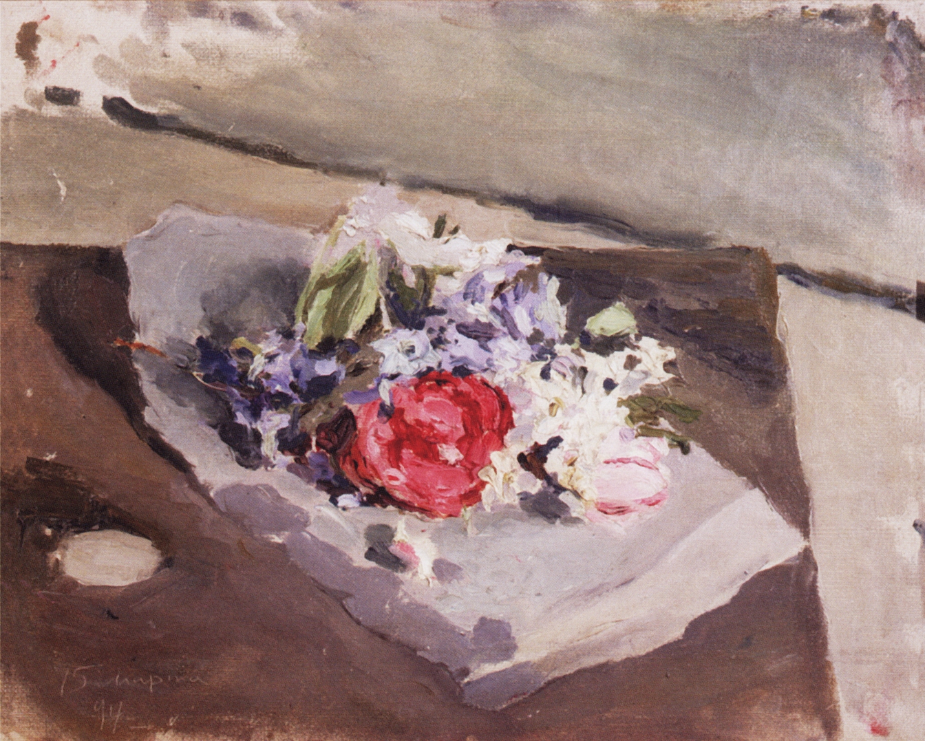Борисов-Мусатов. Цветы. 1894