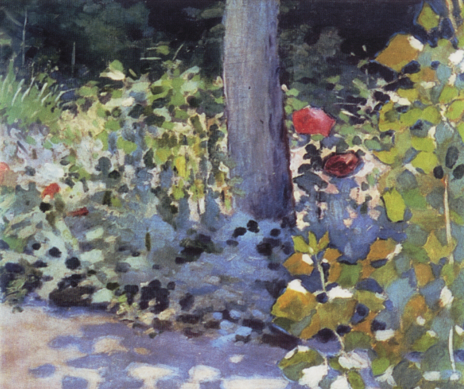 Борисов-Мусатов. Маки в саду. 1894