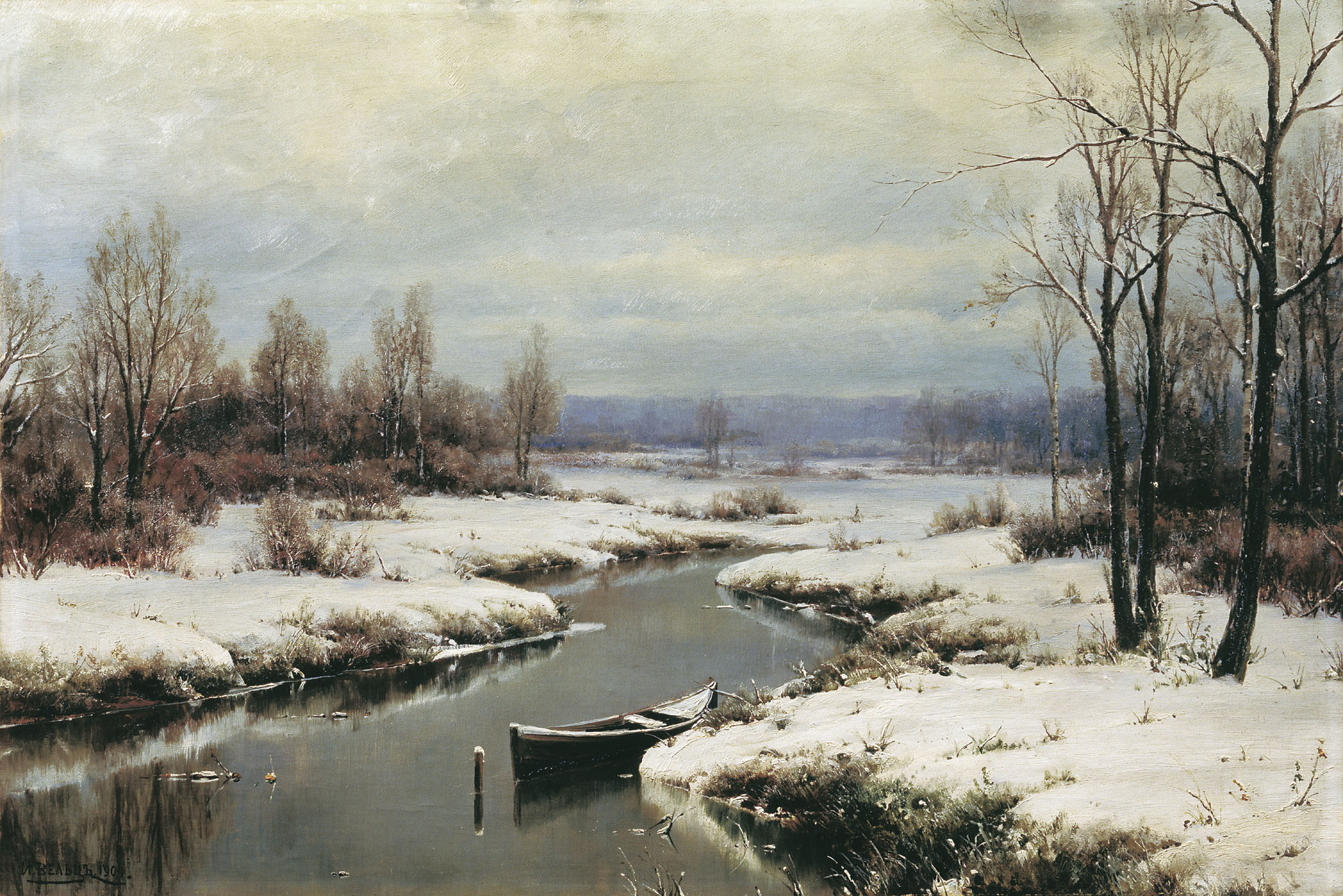 Вельц. Начало зимы. 1904
