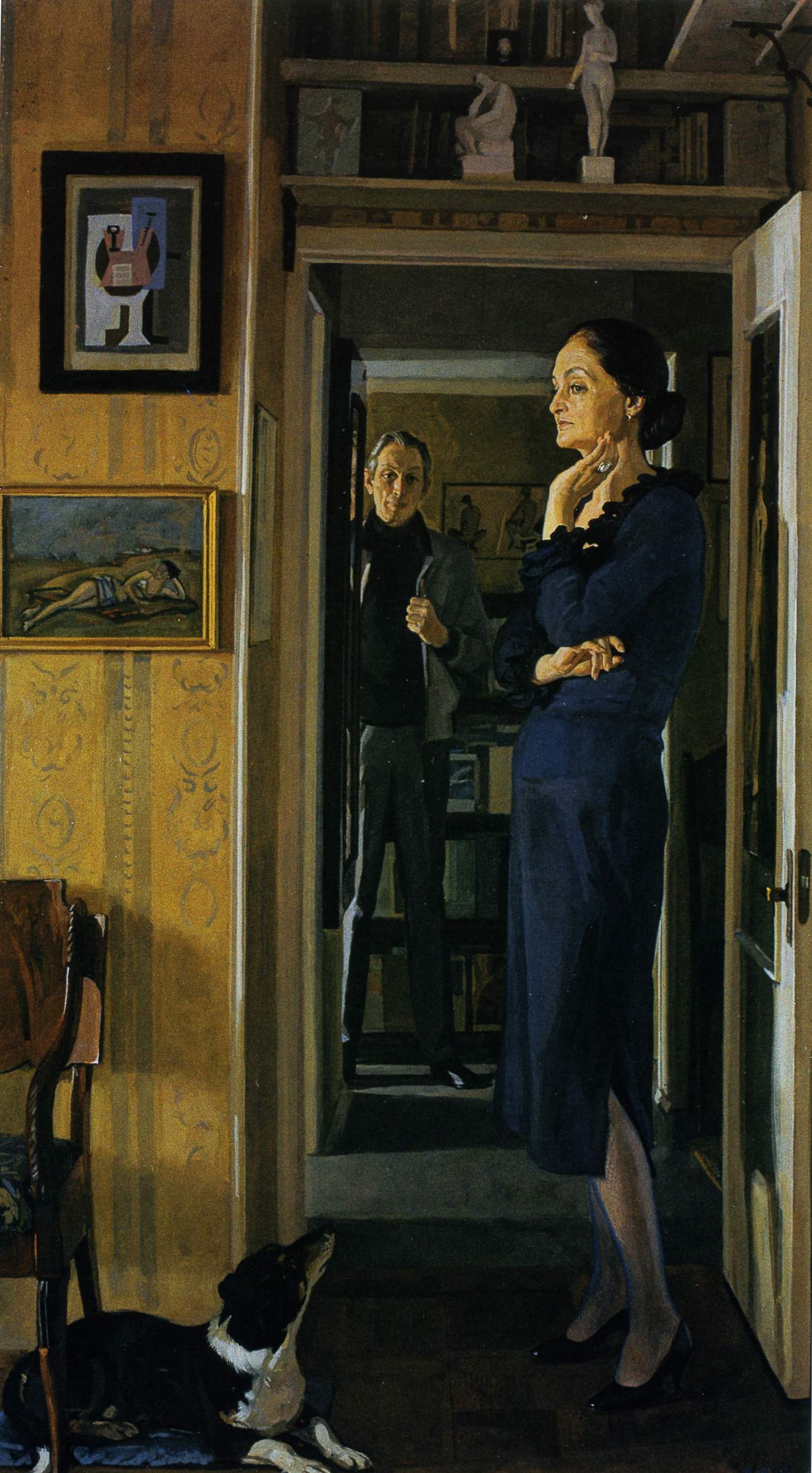 Жилинский. Портрет Е. Красиной и К. Тарасова . 1982