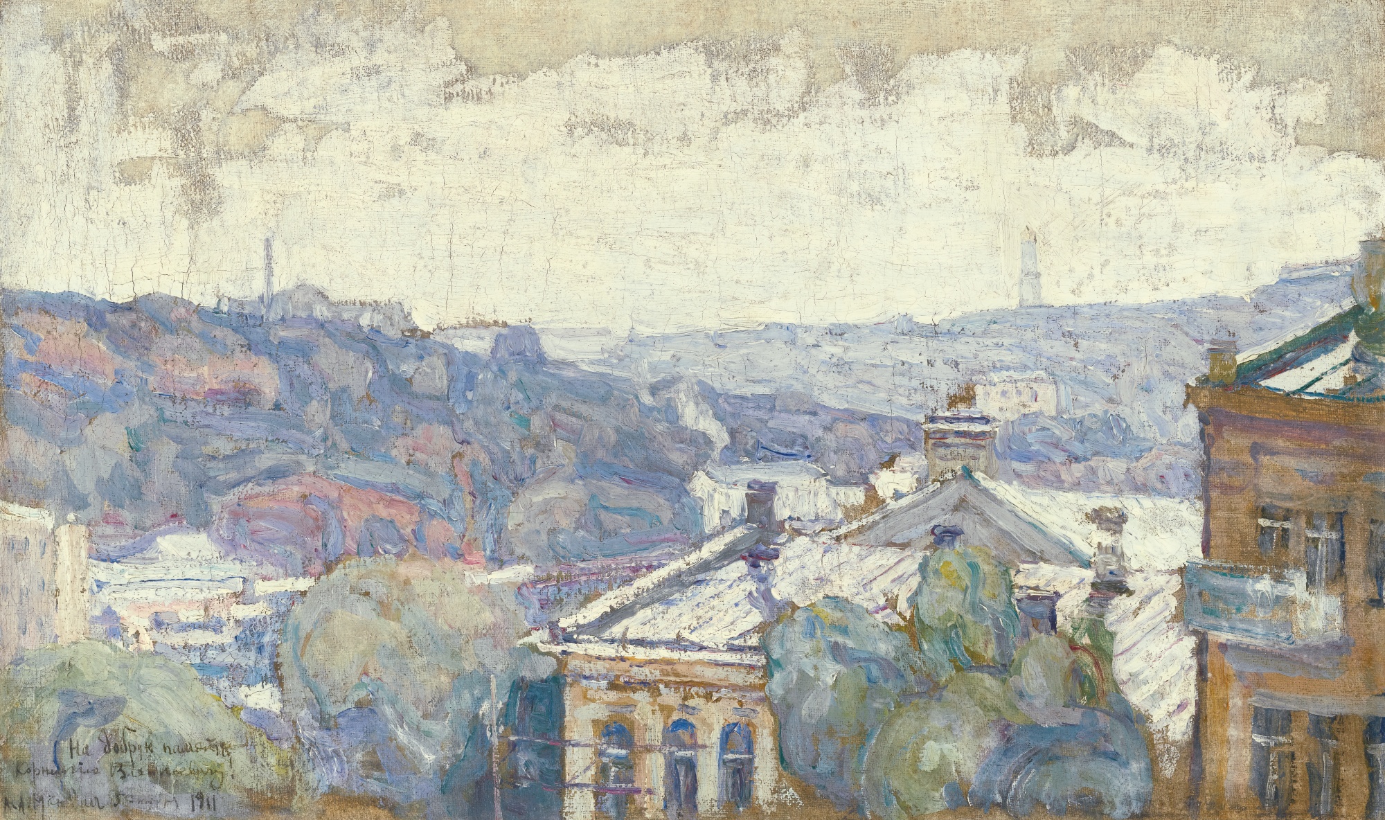 Маневич. Вид Киева. 1911