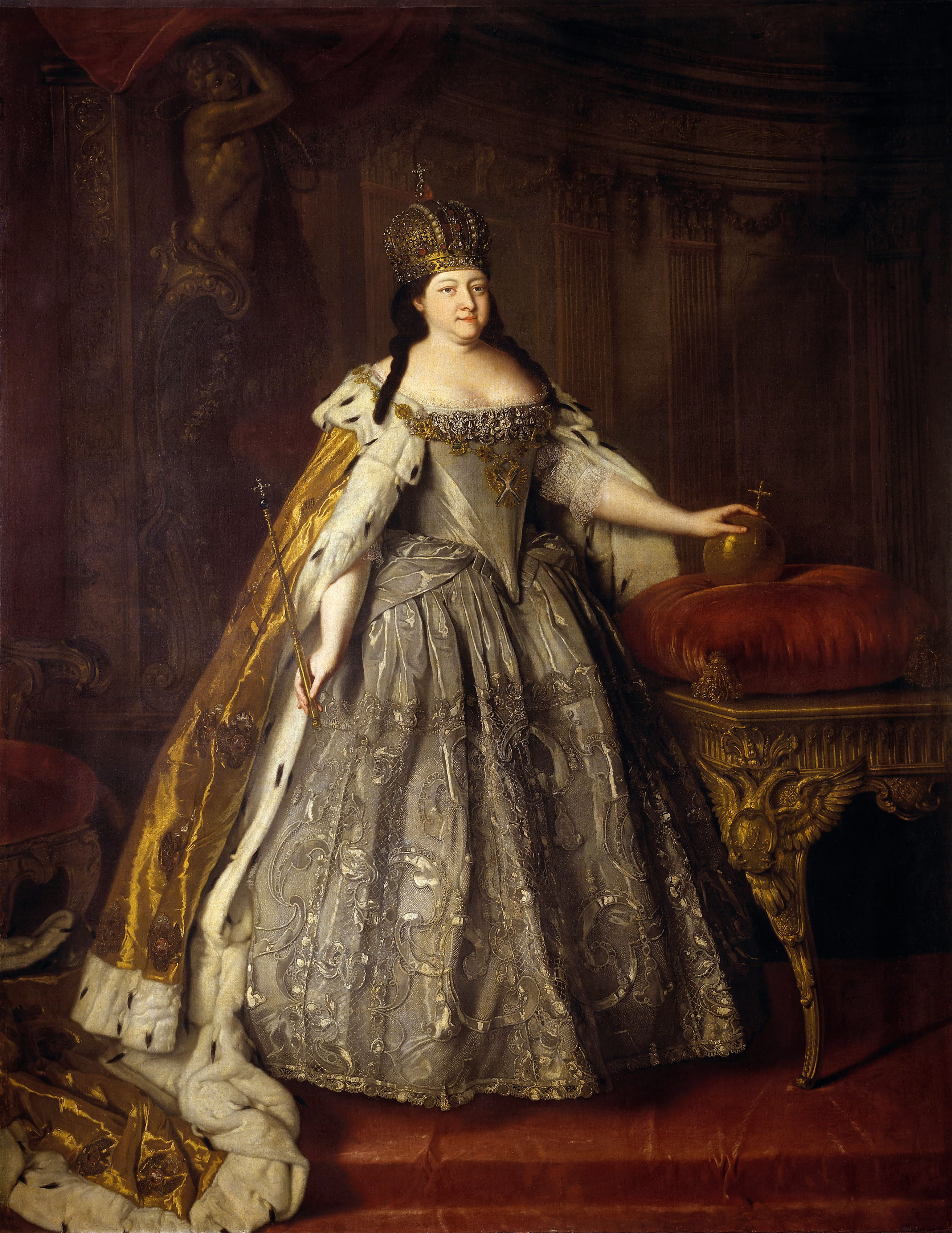 Каравак. Портрет императрицы Анны Иоанновны. 1730