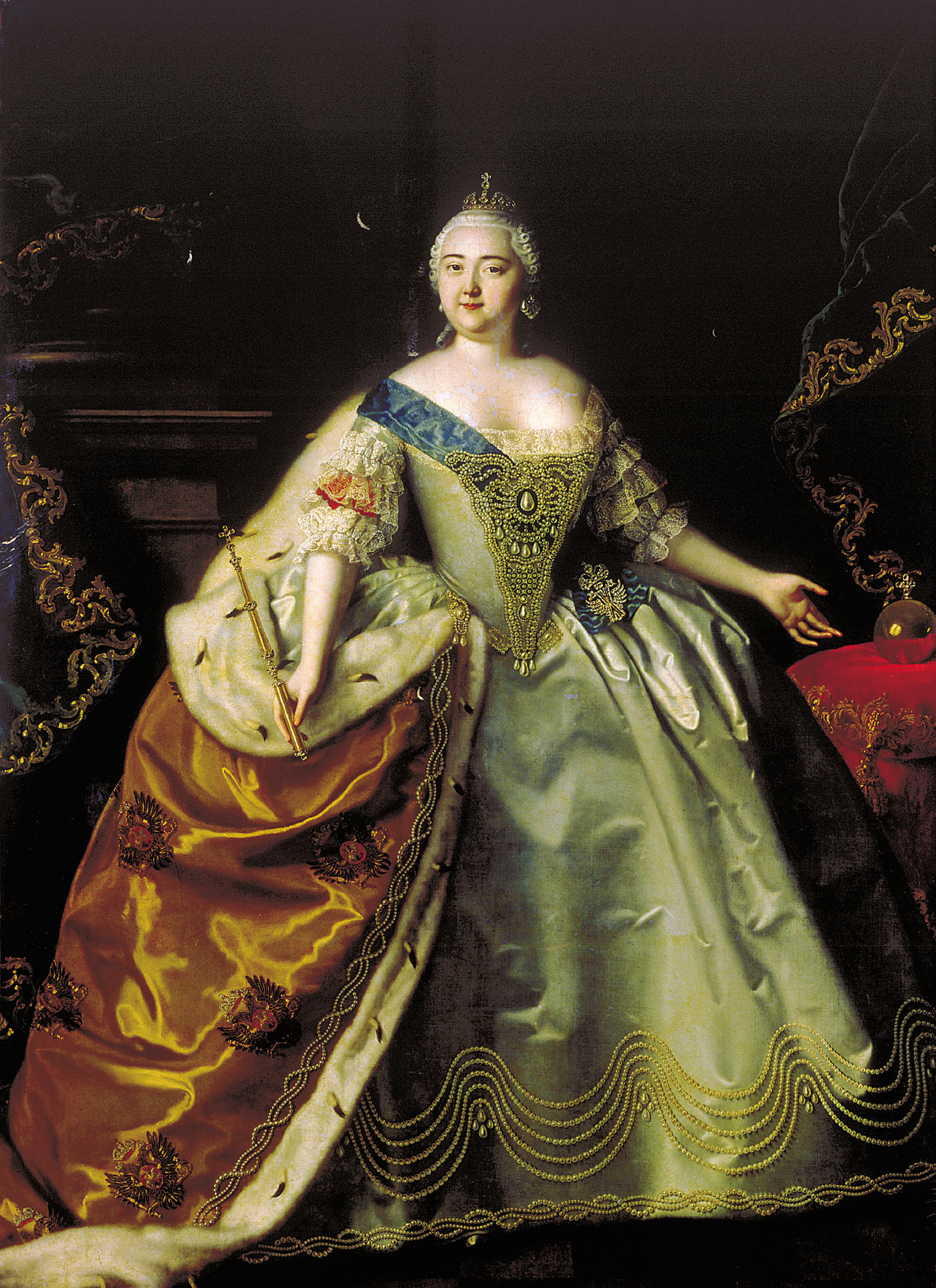 Каравак. Портрет императрицы Елизаветы Петровны. 1750