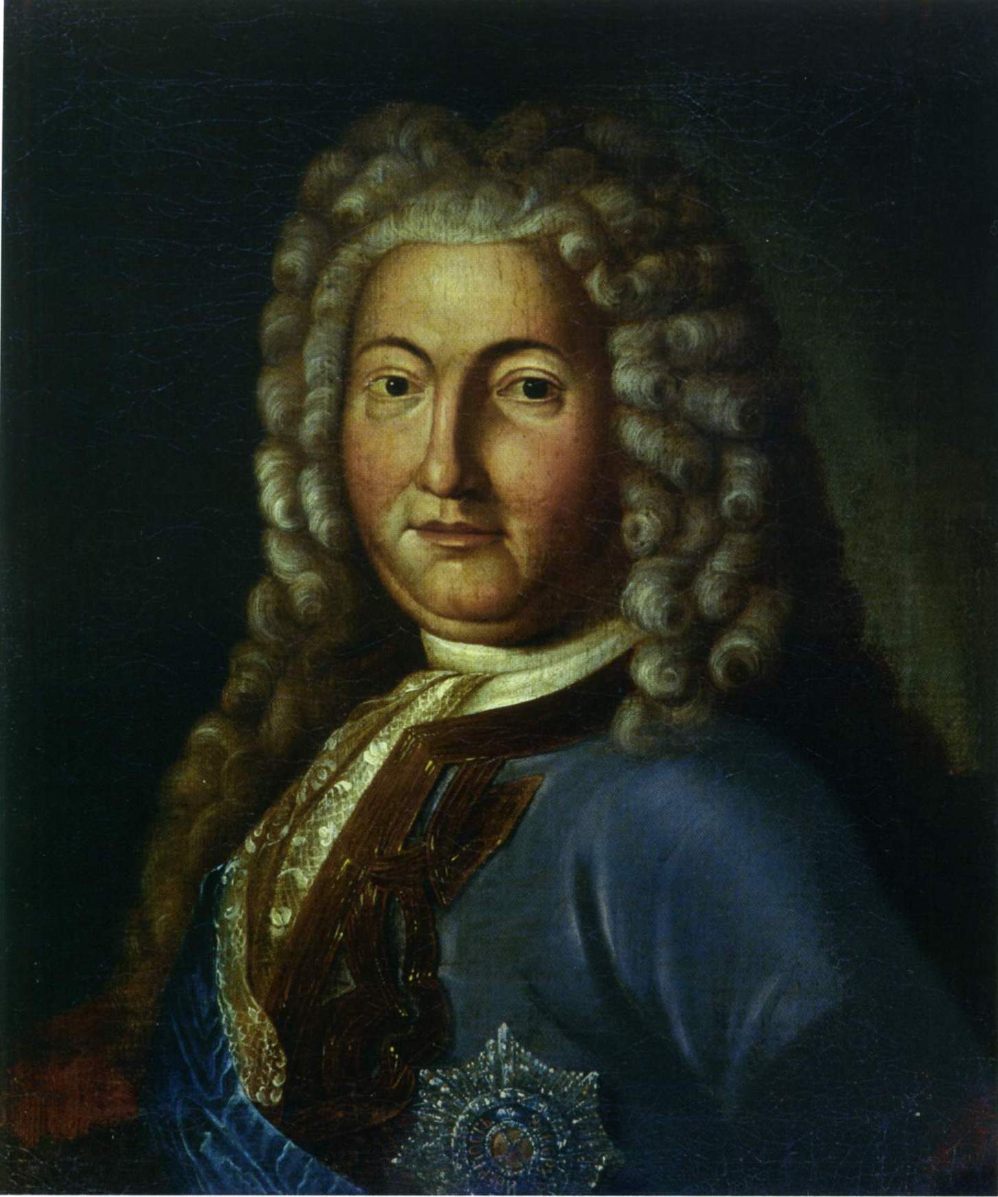 Неизвестный художник XVIII в.. Портрет вице-канцлера А.И. Остермана. 1727 (?)