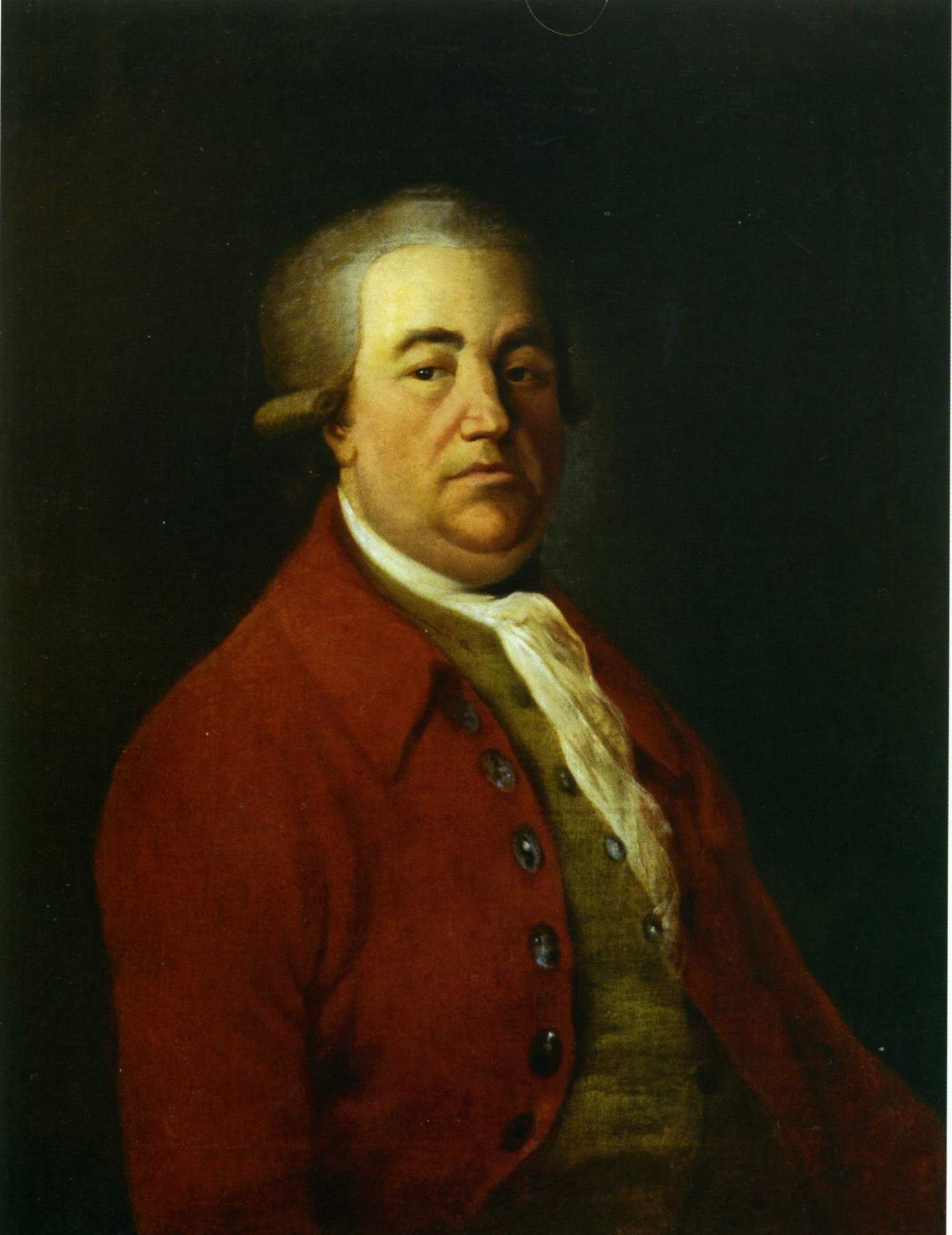Неизвестный художник XVIII в.. Портрет И.И. Муханова. 1780-е