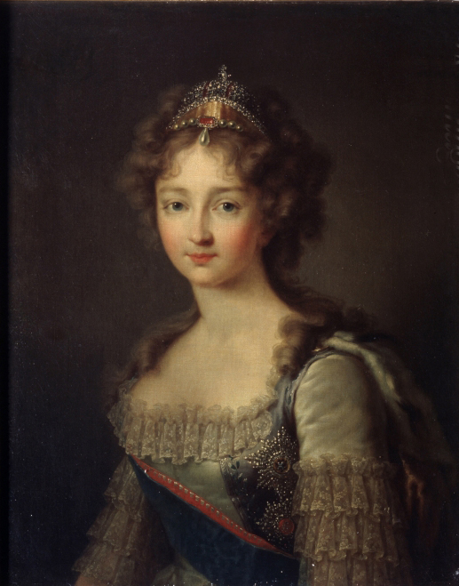 Кюгельген Г.. Портрет императрицы Елизаветы Алексеевны. 1801-1802