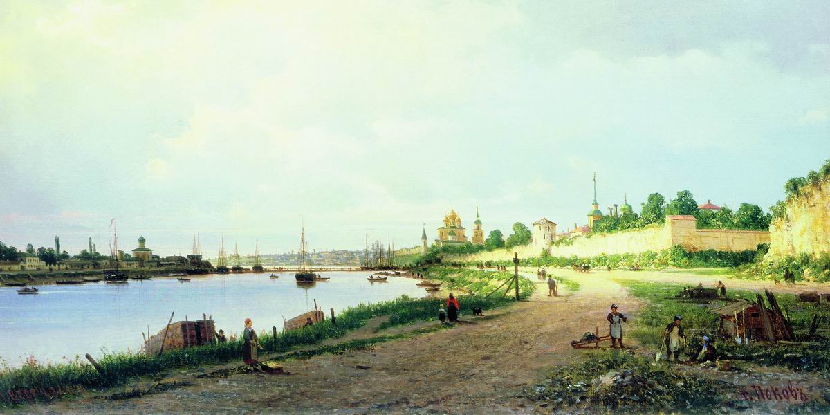 Верещагин П.. Псков. 1876
