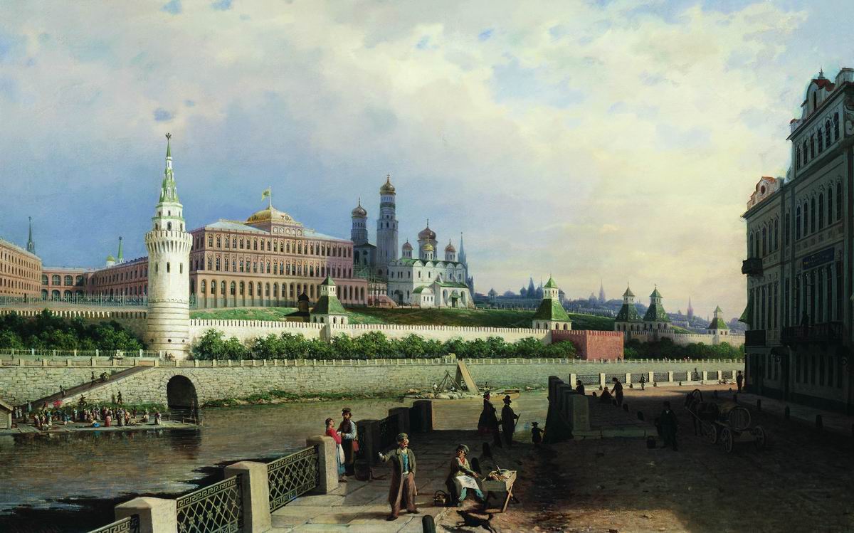Верещагин П.. Вид на Кремль. 1879