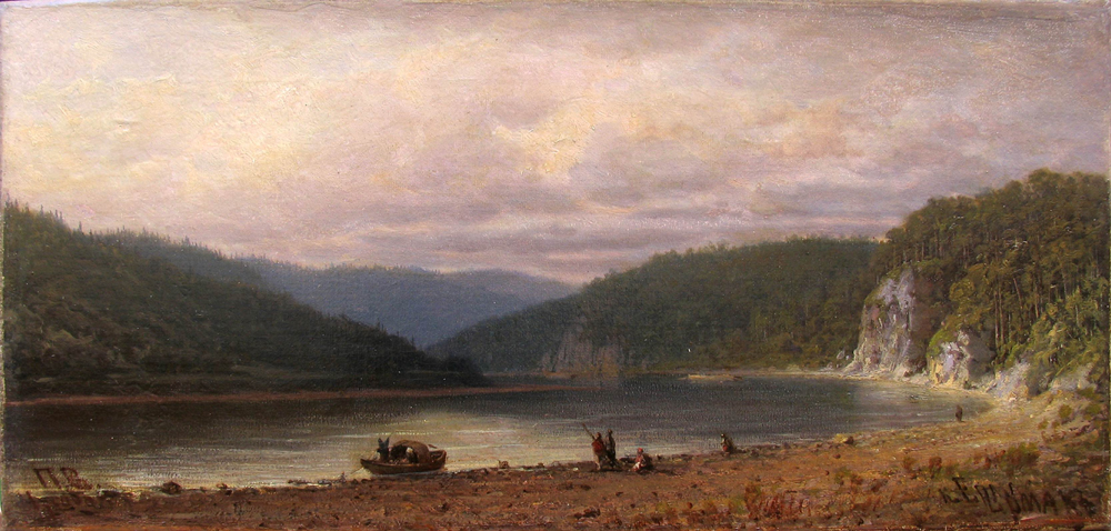 Верещагин П.. Камень Ермак. 1870-е - 1880-е