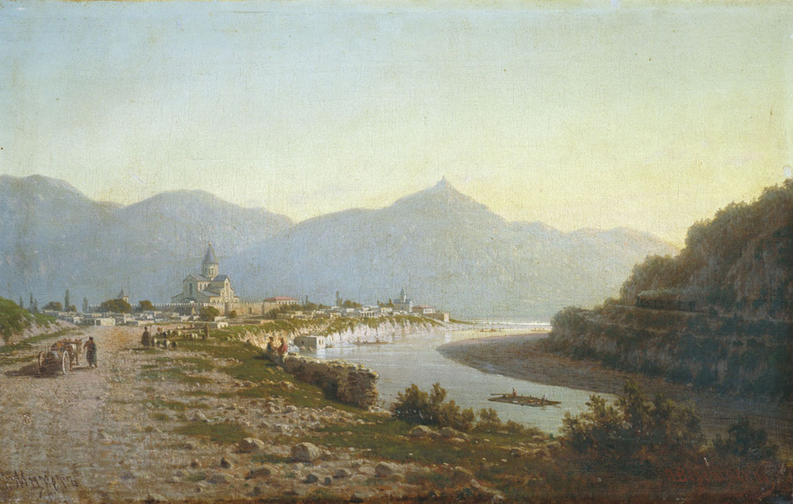 Верещагин П.. Мцхета. Долина Куры. Вторая половина XIX века