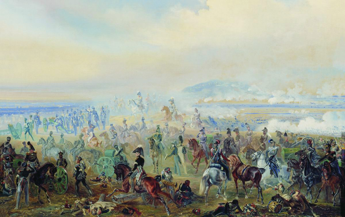 Виллевальде. Бой под Лейпцигом в 1813 году. 1886