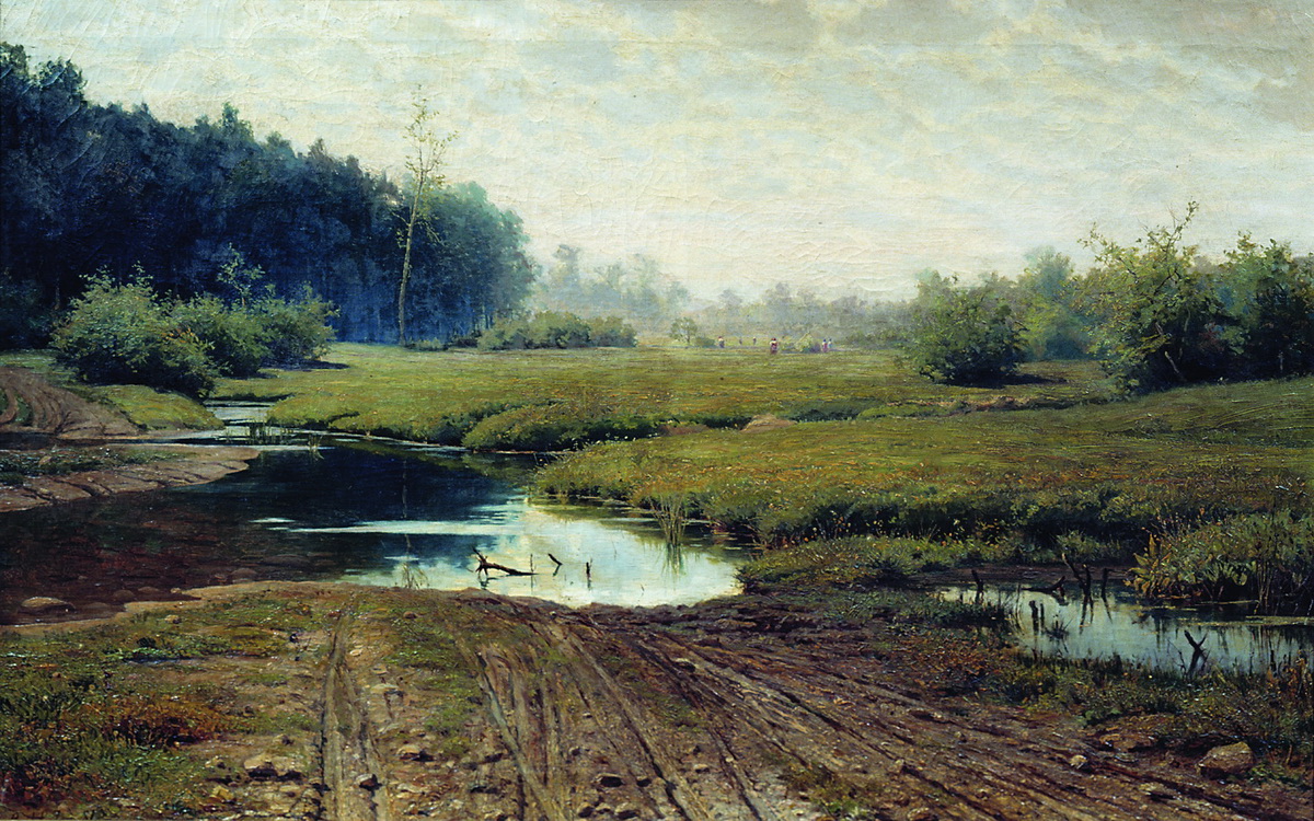 Волков Е.. Летний день после дождя. 1881