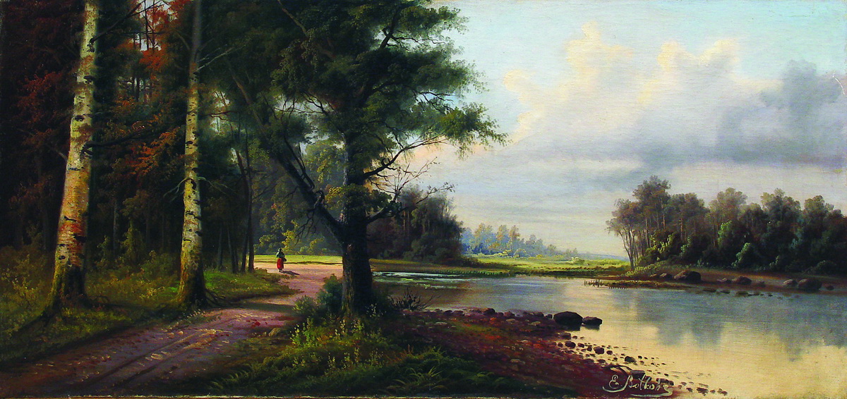 Волков Е.. Пейзаж. 1890-е