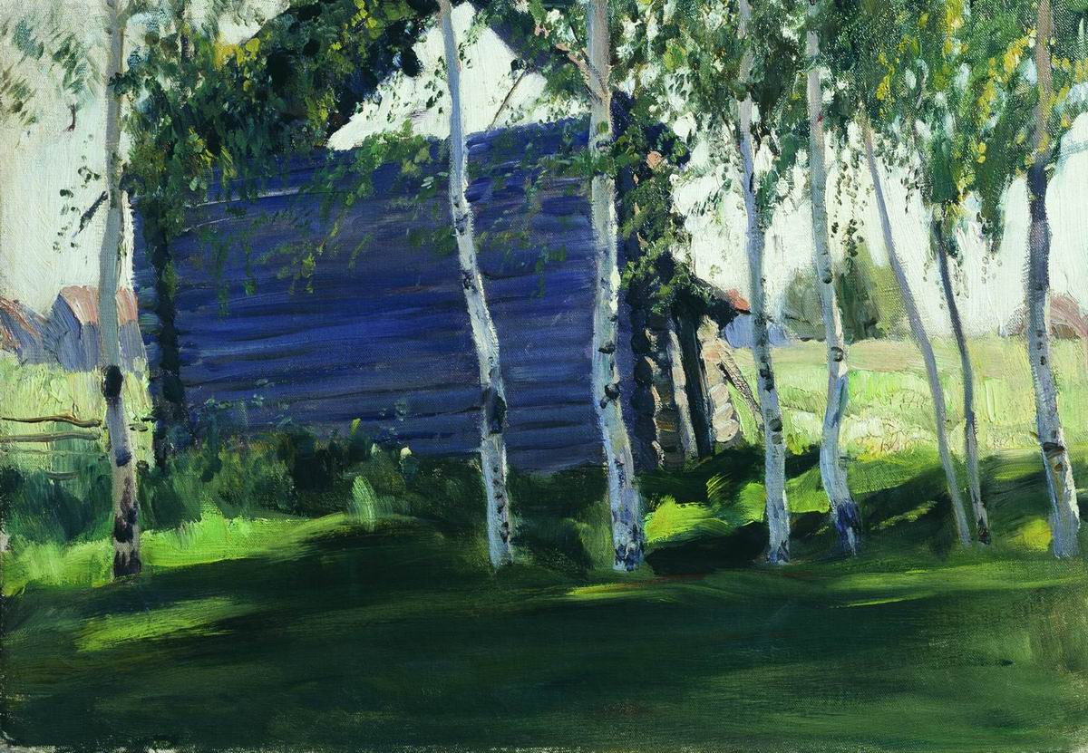 Виноградов С.. Сараи. 1901