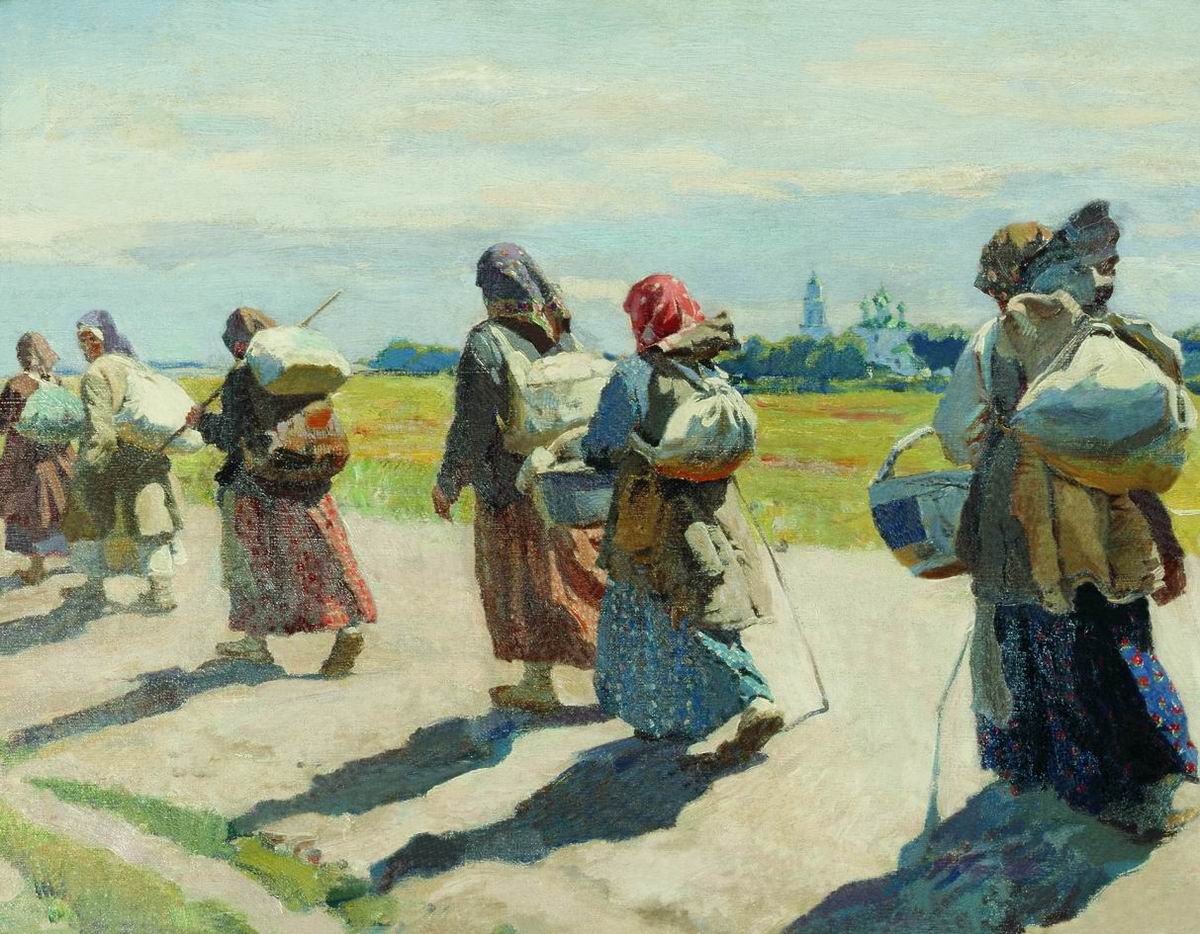 Виноградов С.. К преподобному. 1910