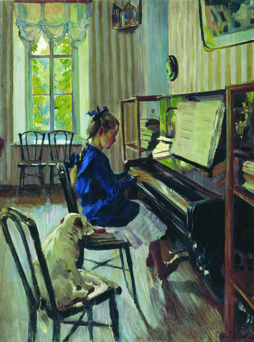 Виноградов С.. Играет. 1914