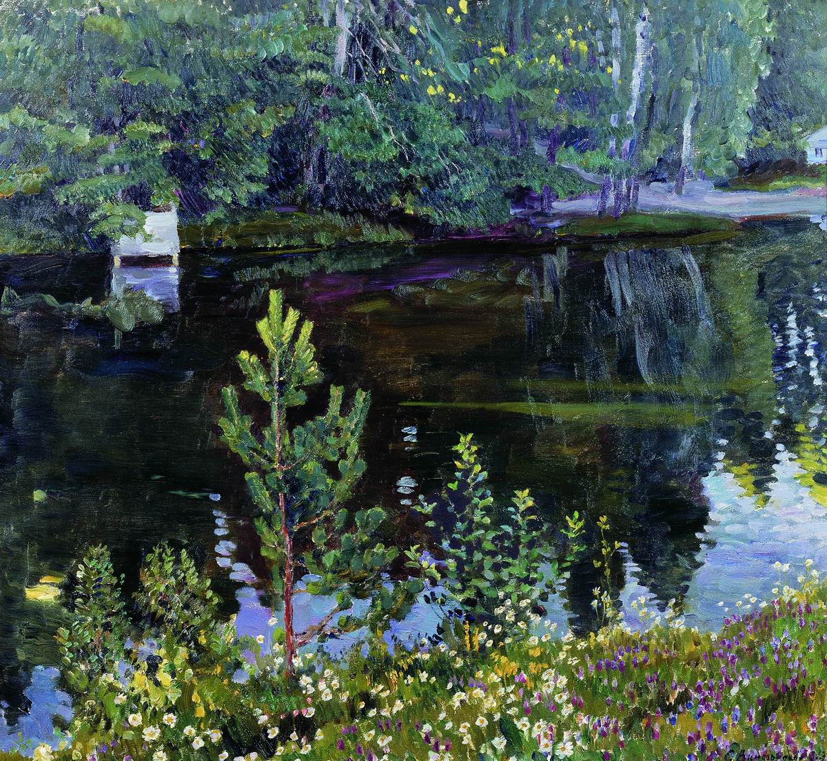 Виноградов С.. Пруд. 1913